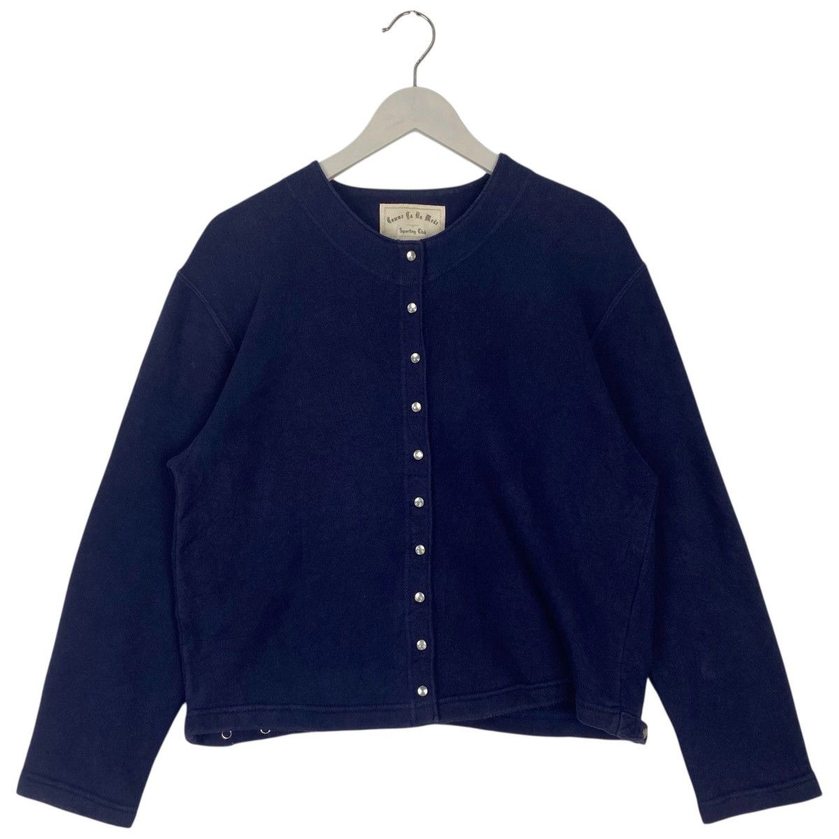 Other Vintage Comme Ca Du Mode Snap Button Cardigan NavyBlue Size US S / EU 44-46 / 1 - 1 Thumbnail