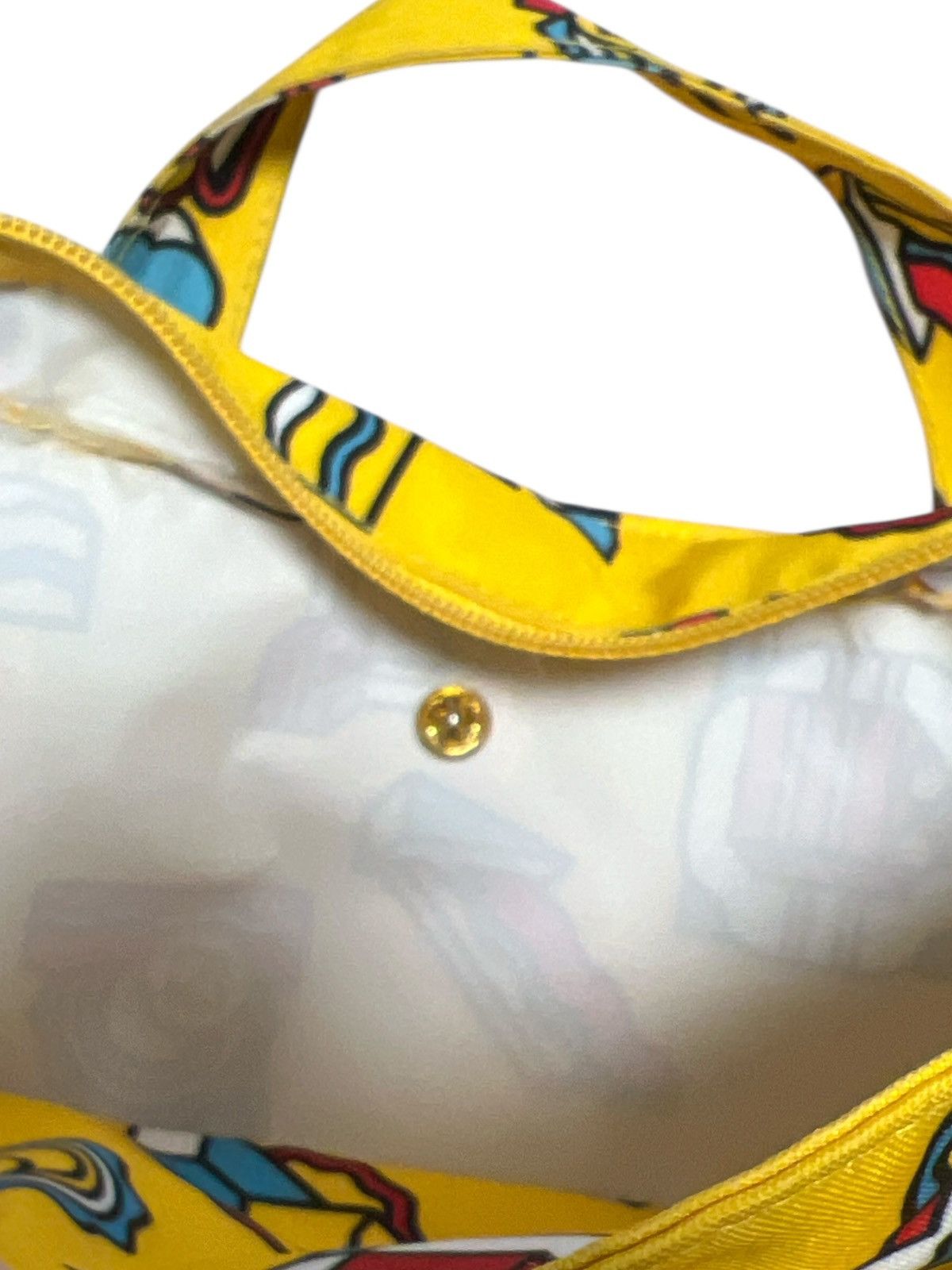 Bape Bape Baby Milo Tote Bag Bape Kids Block Pattern Yellow Size ONE SIZE - 8 Thumbnail