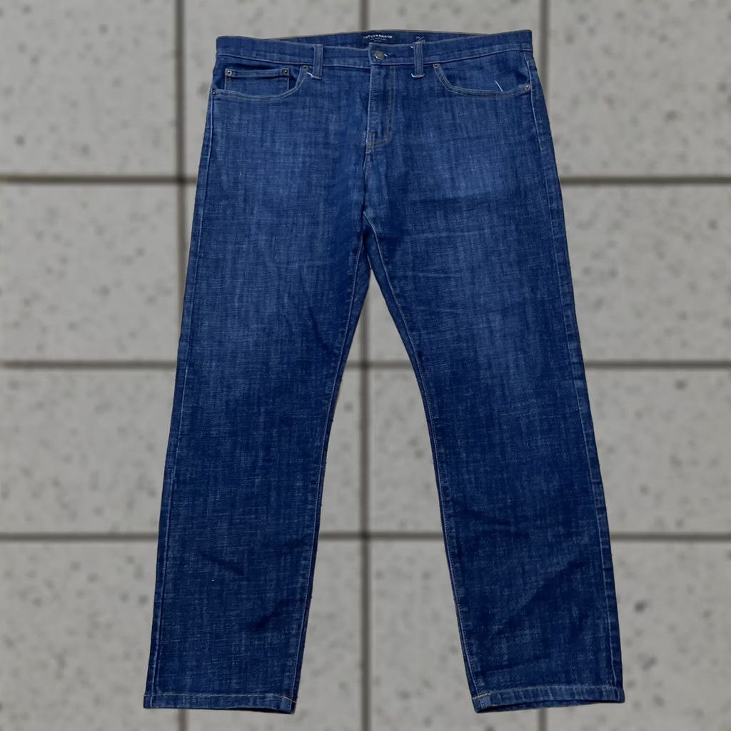 Lucky Brand LUCKY BRAND Jeans Men 38x32 Slim Straight Denim 5-Pocket Dark Blue 38x32 N/A Size US 38 / EU 54 - 1 Thumbnail