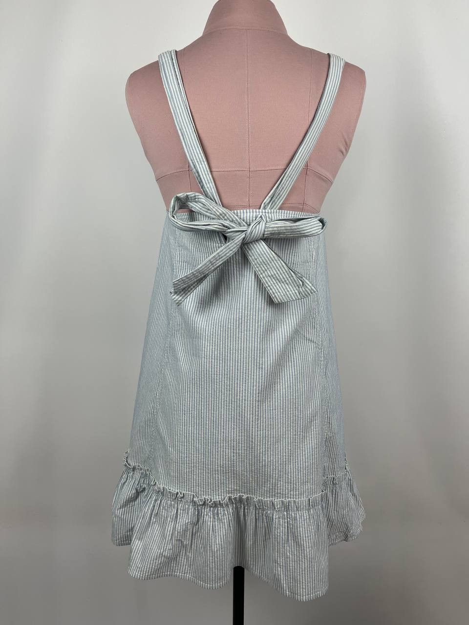 Sezane Sezane Blue Striped Sleeveless Dress Size 36 Size XS / US 0-2 / IT 36-38 - 3 Thumbnail