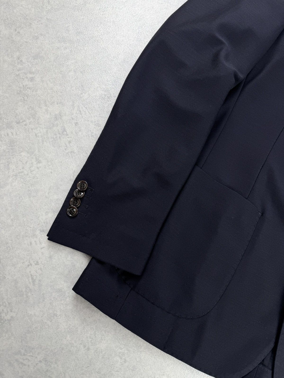 Other Windsor Navy Wool Blazer Reda Active Travel Jacket Size 102 Size US L / EU 52-54 / 3 - 3 Thumbnail