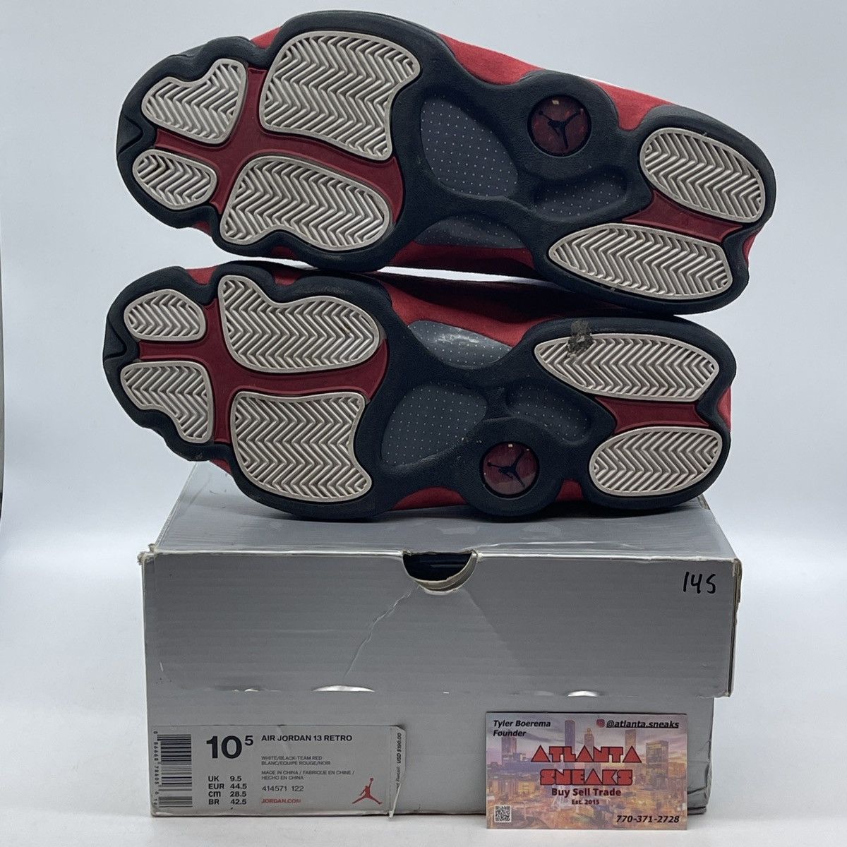 Jordan Brand Air Jordan 13 Chicago Size US 10.5 / EU 43-44 - 7 Thumbnail
