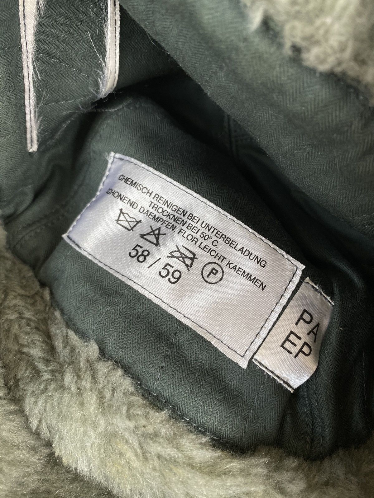 Japanese Brand × Vintage Y2K HYPE Army FUZZY MOHAIRE AVIATOR USSR USHANKA HAT bubble Size ONE SIZE - 7 Thumbnail
