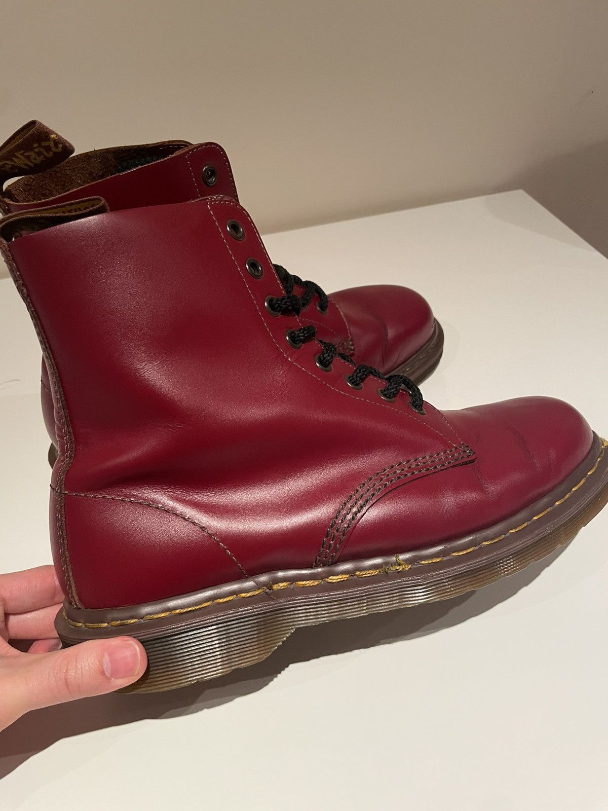 Dr. Martens Dr Martens Red 1460 Made in England Boots Size US 9 / EU 42 - 15 Thumbnail