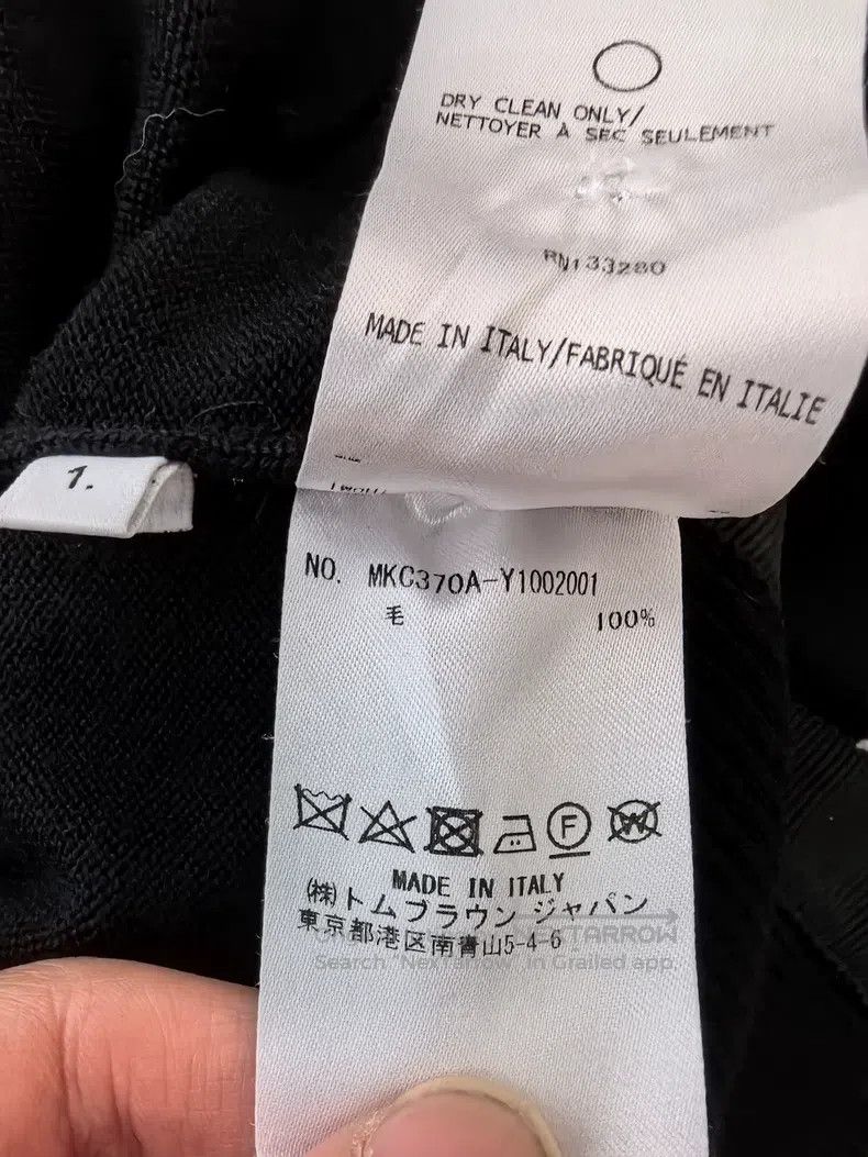 Thom Browne Thom Browne Matchstick Sleeve Cardigan Size US S / EU 44-46 / 1 - 7 Thumbnail