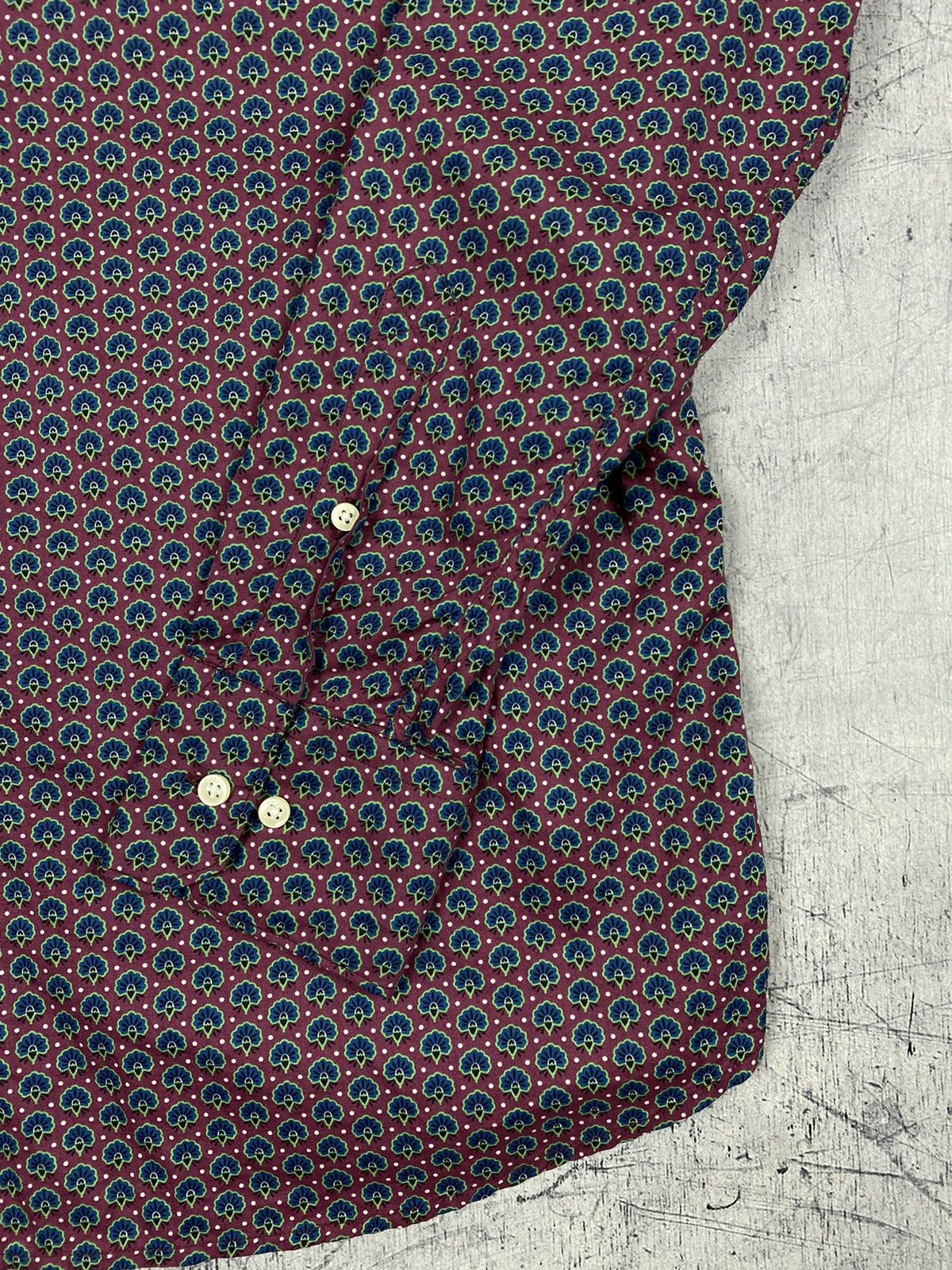 Barbour Barbour Liberty ART Fabrics Flowers Print Button Up Shirt Size US L / EU 52-54 / 3 - 5 Thumbnail