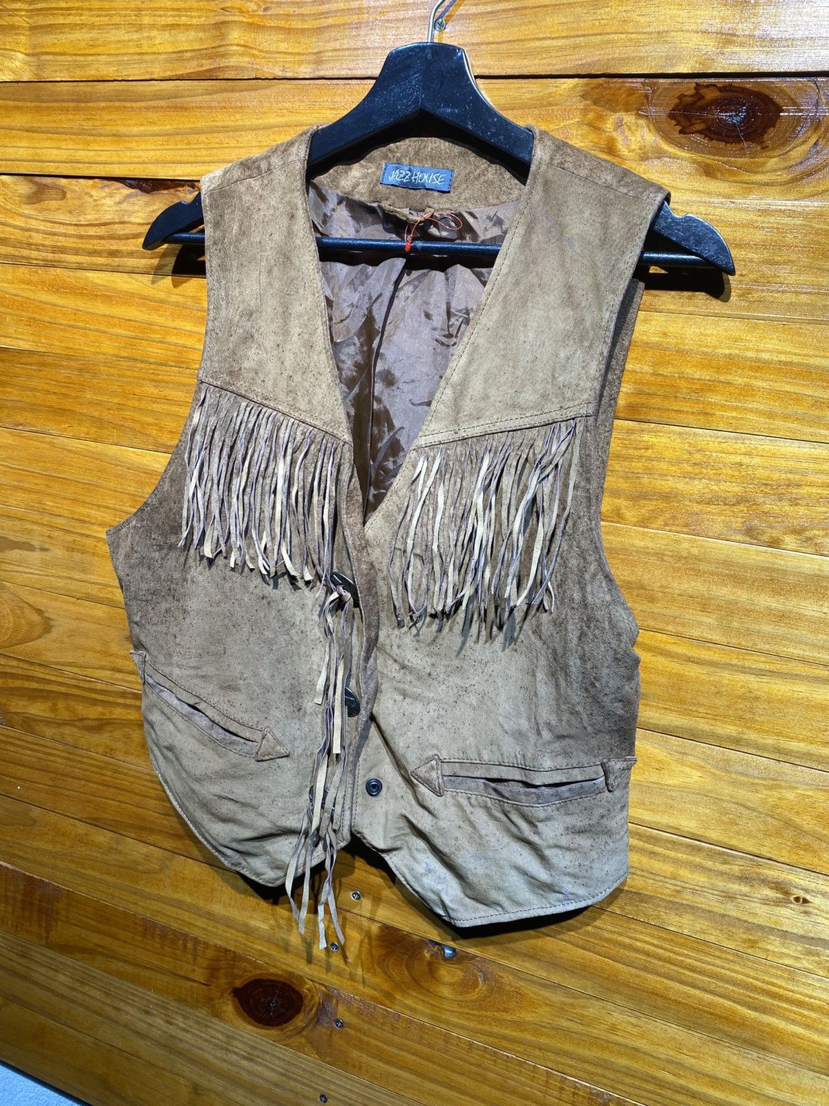 Leather VINTAGE JAZZ HOUSE LEATHER WESTERN STYLE Size US M / EU 48-50 / 2 - 2 Thumbnail