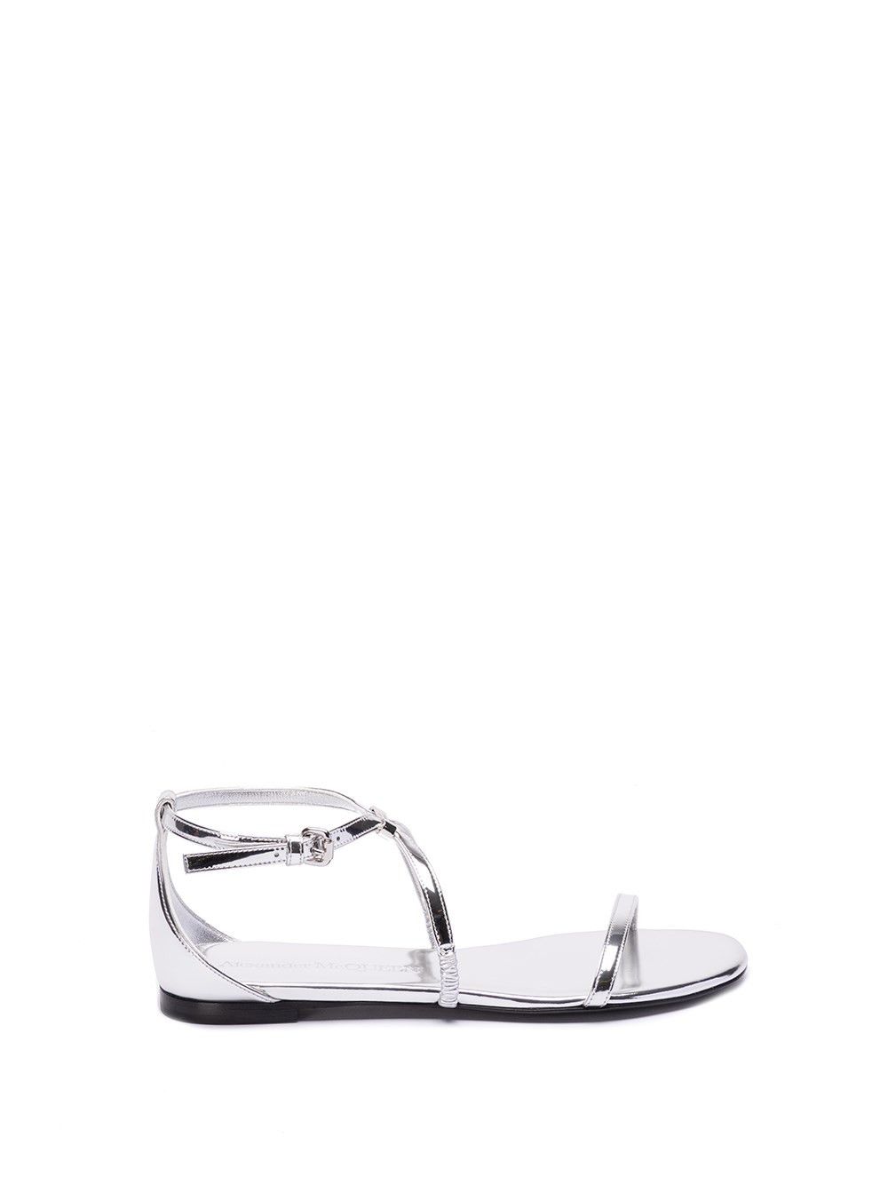 image of Alexander Mcqueen Sandals Size Eu 37 For Women in Silver
