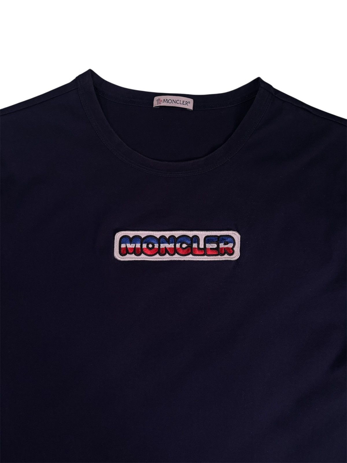 Moncler Maglia Embroidered Logo T-Shirt