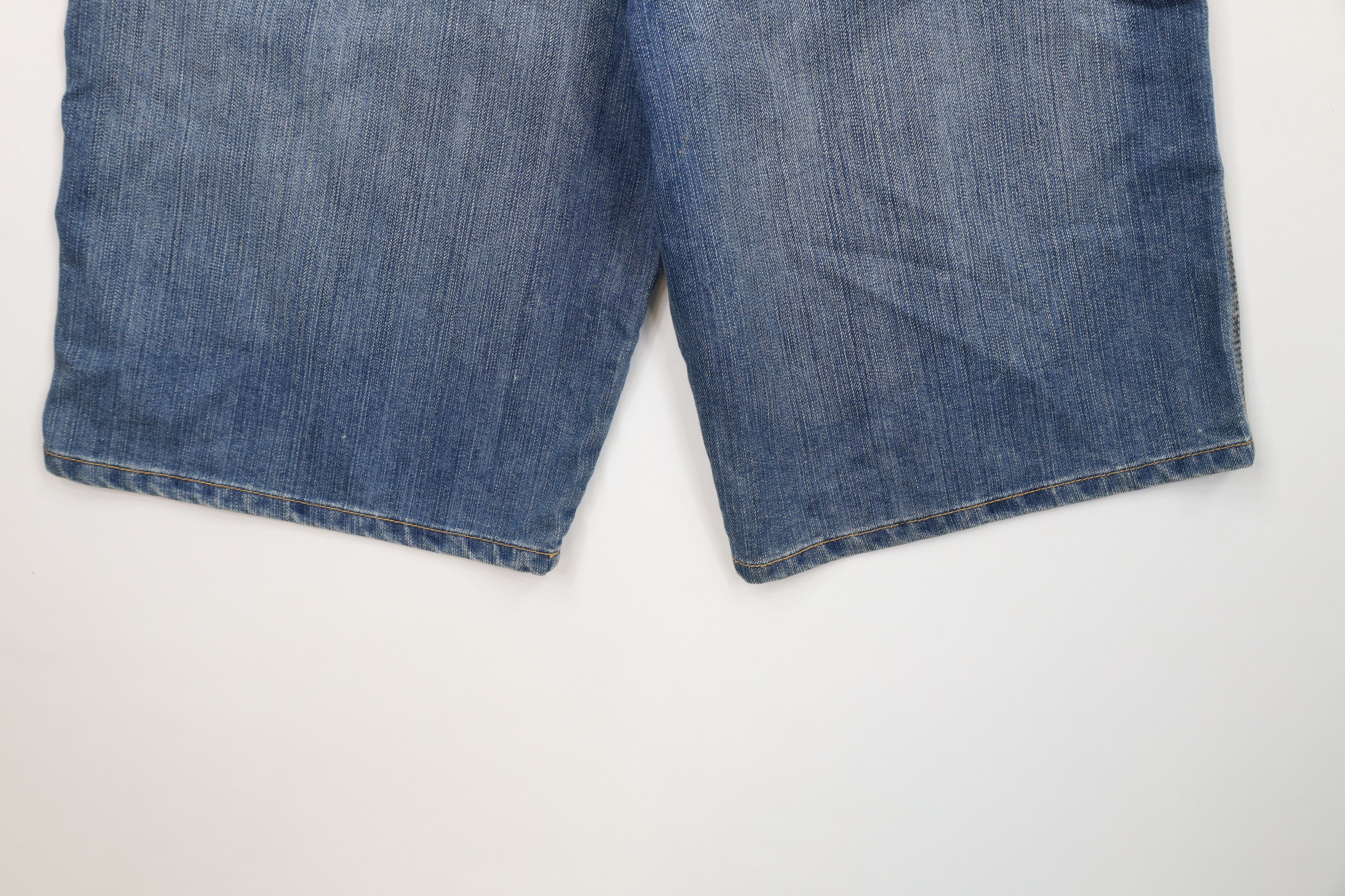 Marithe + Francois Girbaud Deadstock Vintage 90s Marithe Francois Girbaud Denim Shorts Size US 32 / EU 48 - 13 Thumbnail
