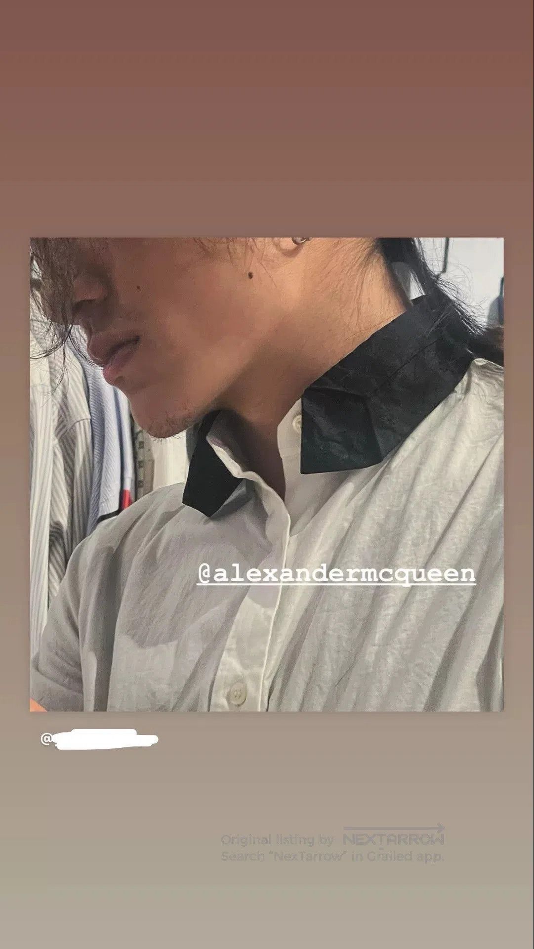 Alexander McQueen elegant tie-collar white shirt by alexander mcqueen. Size US M / EU 48-50 / 2 - 4 Thumbnail