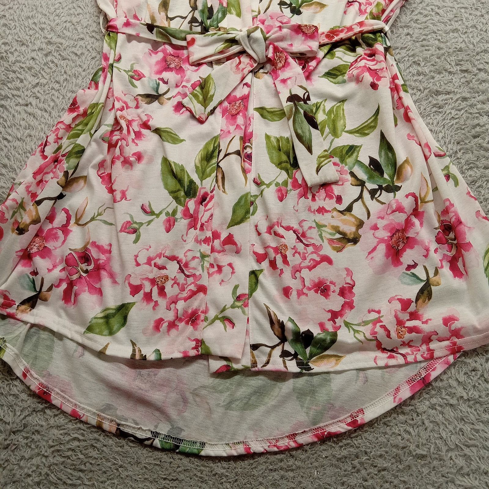 Show Me Your MuMu Show Me Your MuMu Robe S Women's Short Sleeve Floral Size S / US 4 / IT 40 - 4 Thumbnail