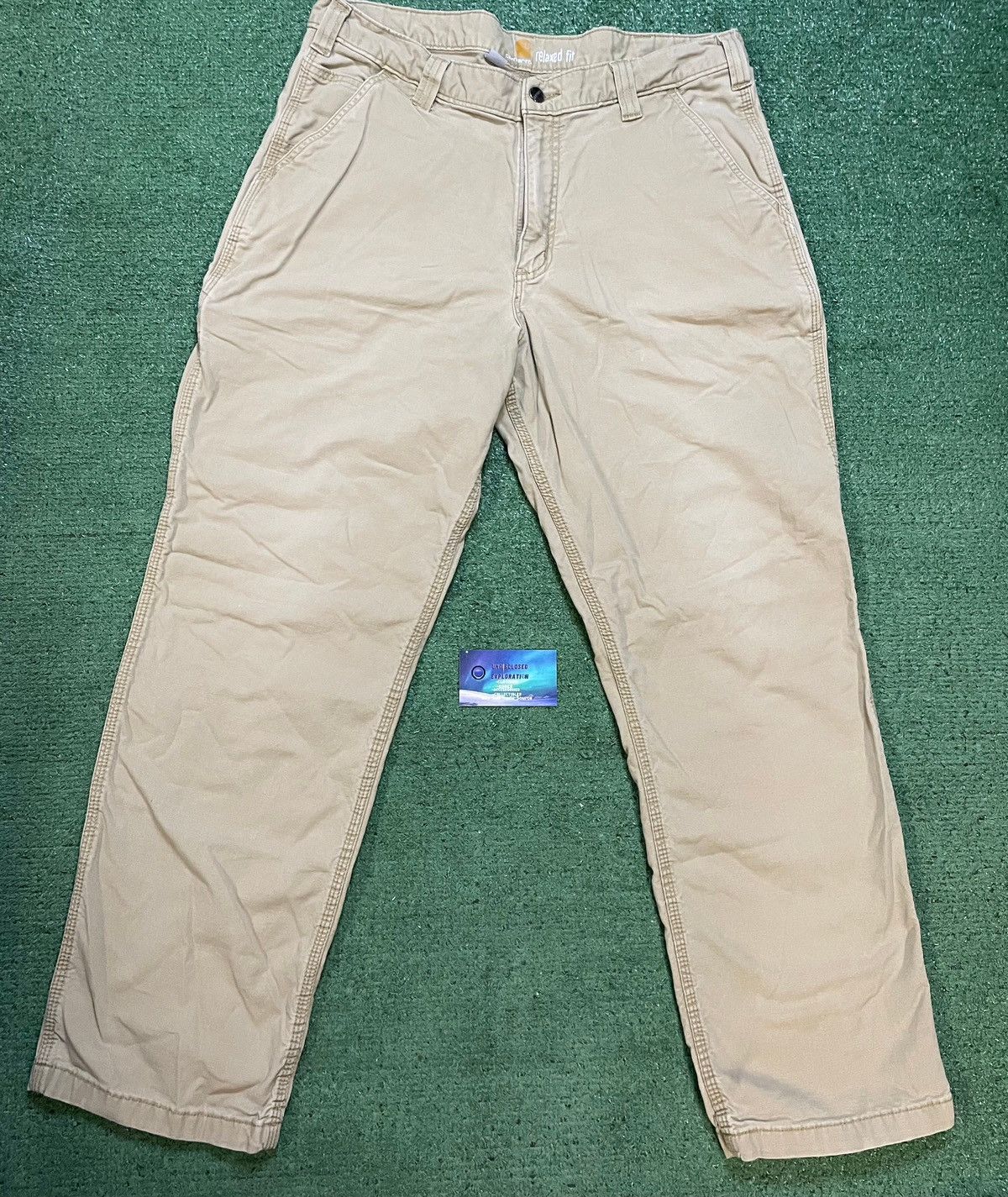 Carhartt Carhartt tan carpenter pants Size US 36 / EU 52 - 1 Thumbnail