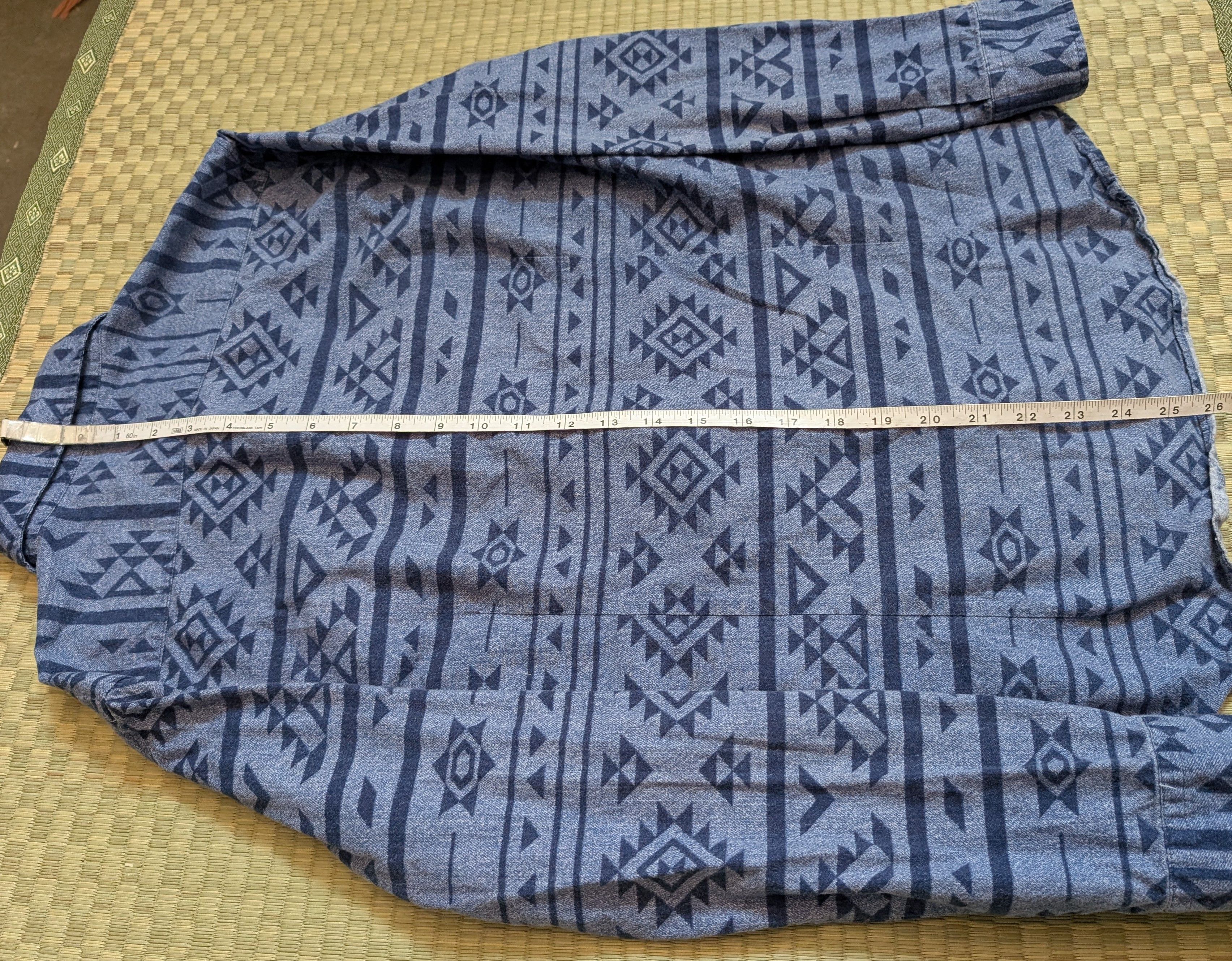 Other RARE Garcon Wave Tribal Pattern Cotton Shirt Made in Japan Size US S / EU 44-46 / 1 - 7 Thumbnail