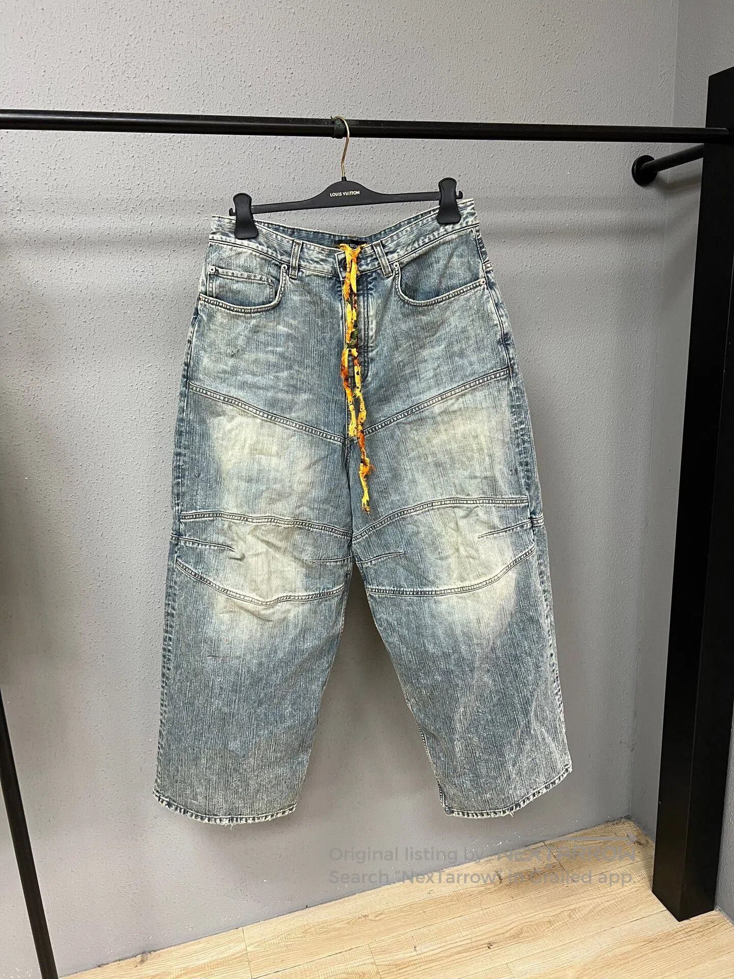 Balenciaga Balenciaga Show Drawstring Jeans. Size 28" / US 6 / IT 42 - 1 Thumbnail