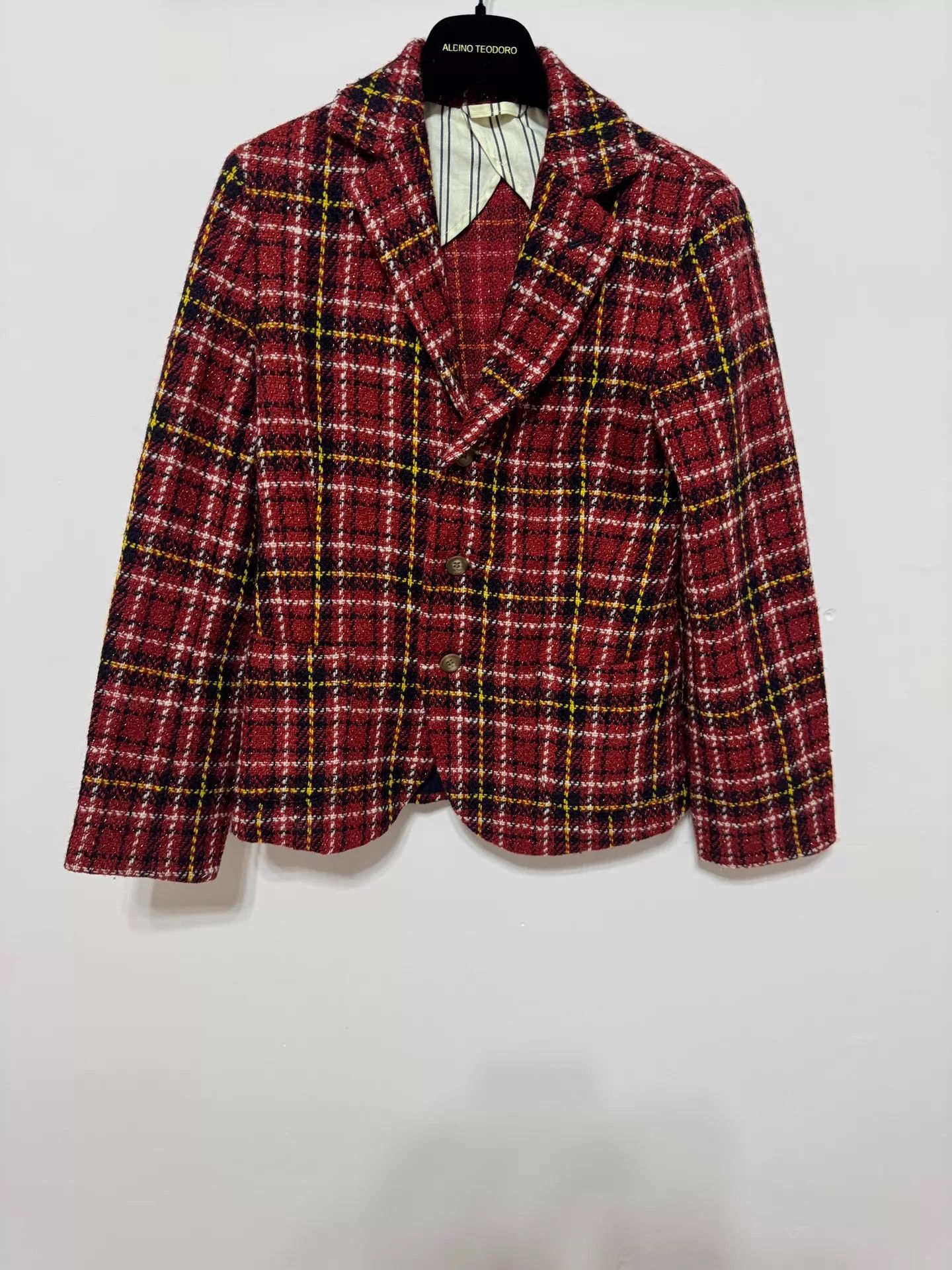 45rpm 45R tweed wool silk blazer size 2 Size XS / US 0-2 / IT 36-38 - 1 Thumbnail