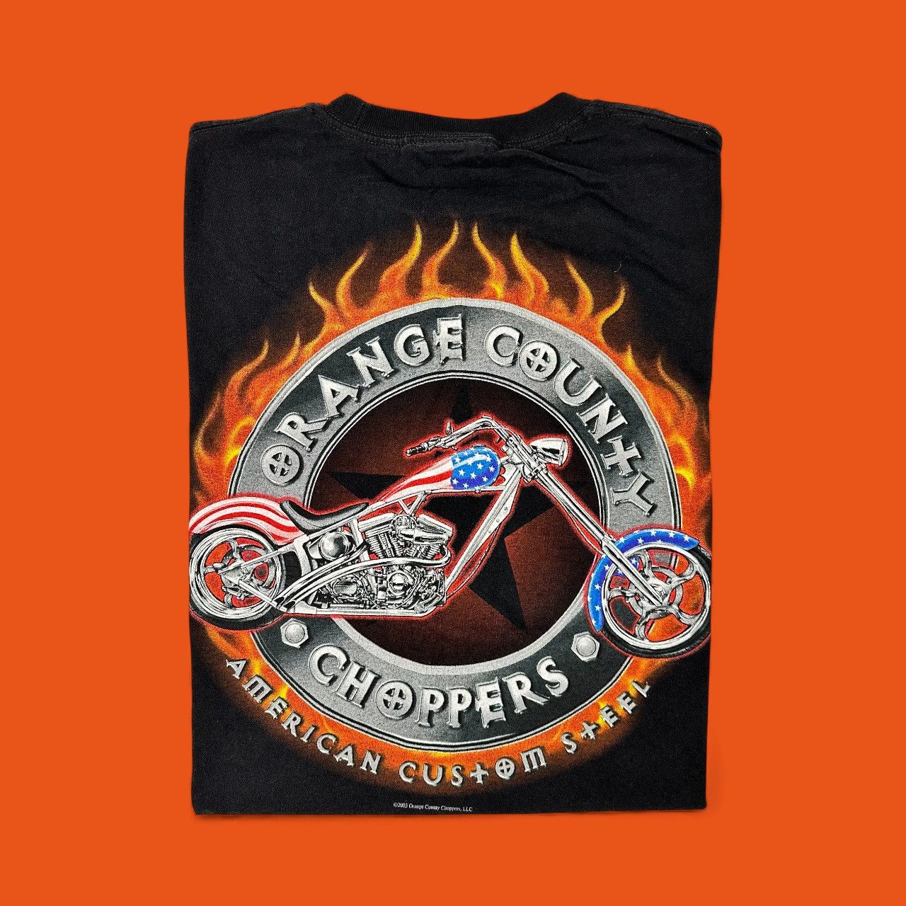 Vintage Vintage Orange County Choppers Biker T-Shirt 2003 Size US L / EU 52-54 / 3 - 1 Thumbnail