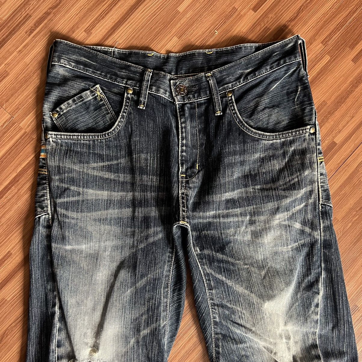 Edwin × Vintage “EDWIN” DISTRESS DENIM Size US 30 / EU 46 - 3 Thumbnail
