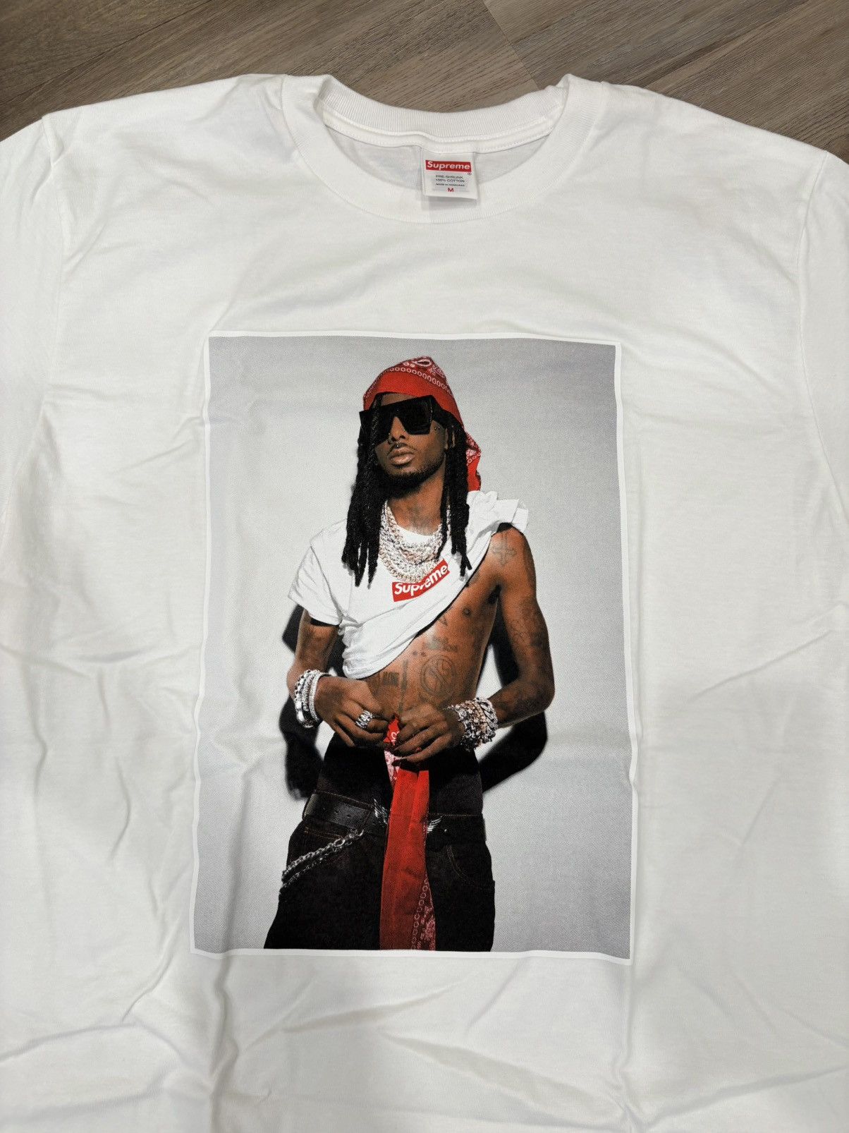 Supreme Playboi Carti Tee 白　L Supreme Playboi Carti Tee White – Hidden Realm