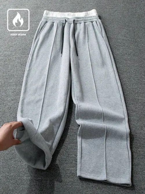 Japanese Brand Double drawstring baggy drip drill sweatpants Size US 32 / EU 48 - 1 Thumbnail