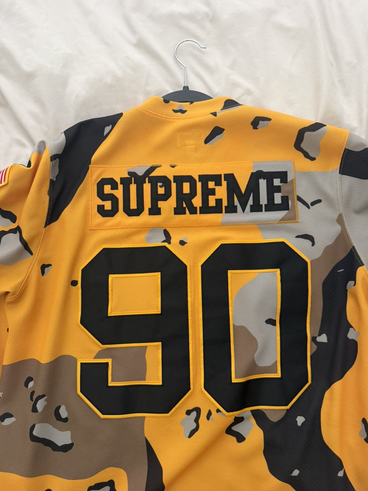 Supreme Supreme Yellow Camo Size US XL / EU 56 / 4 - 6 Thumbnail