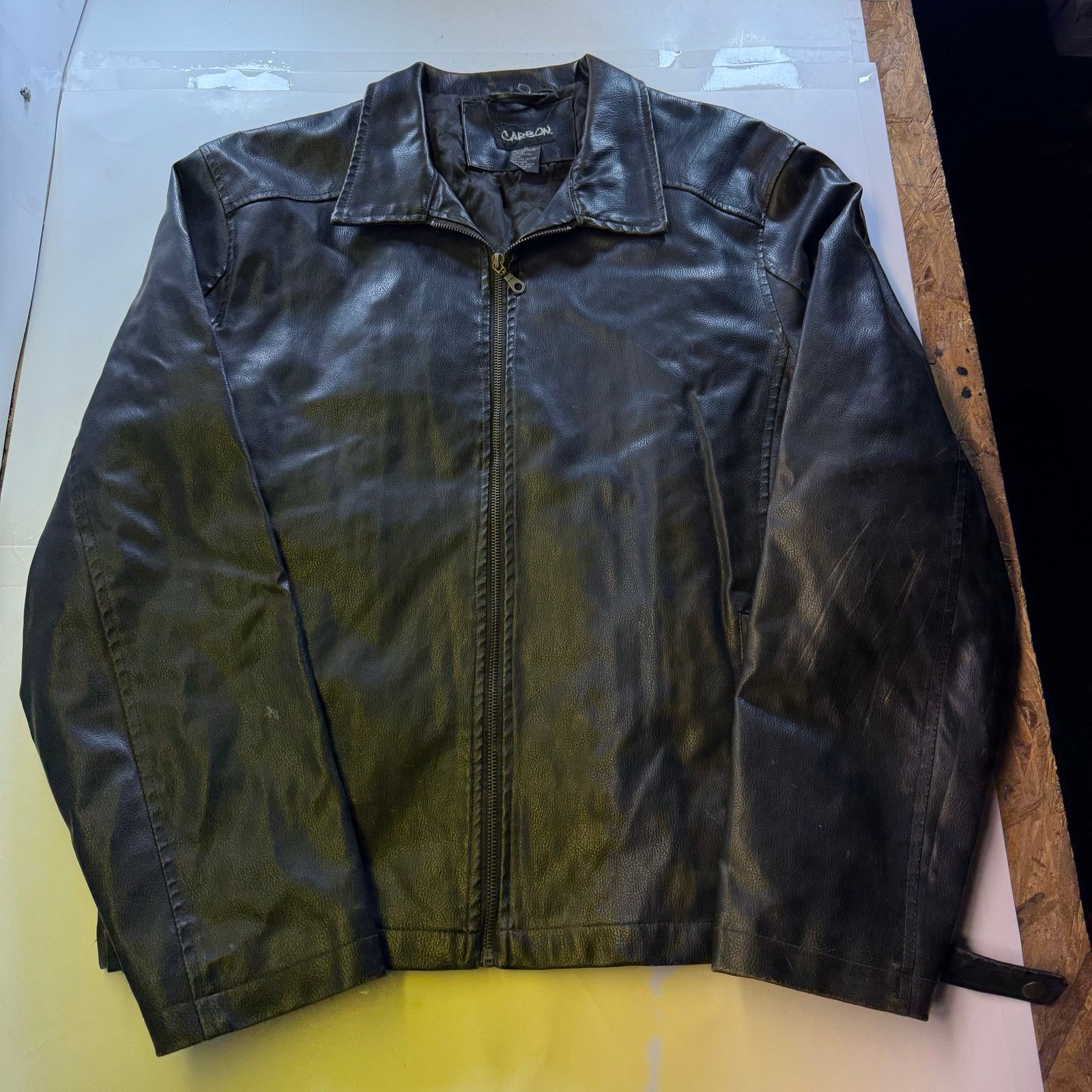 Carbon Carbon Leather Jacket Black/Black Size XL Size US XL / EU 56 / 4 - 1 Thumbnail