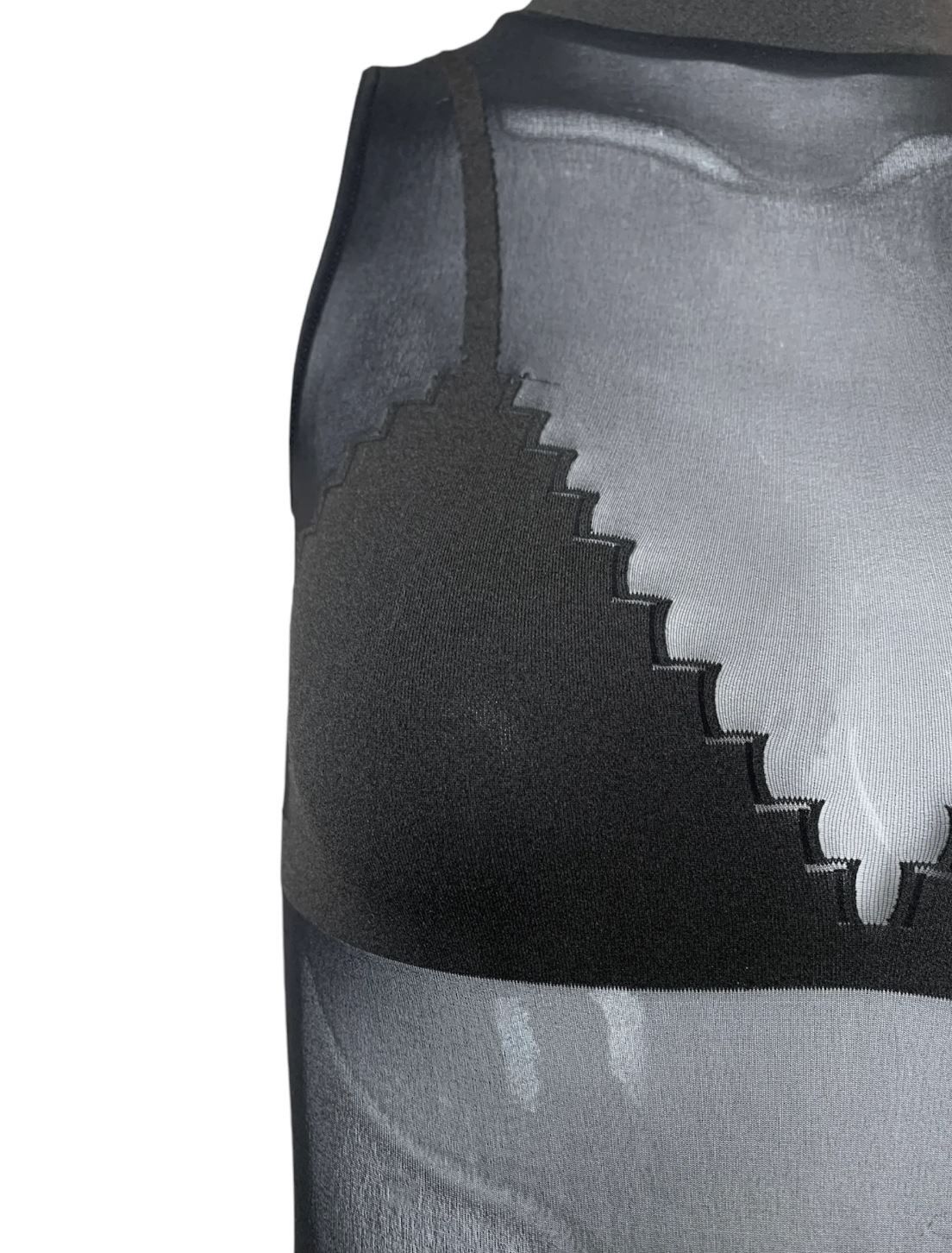 Jean Paul Gaultier Jean Paul Gaultier Wolford Mesh Sheer Transparent Top Body Size S / US 4 / IT 40 - 5 Thumbnail