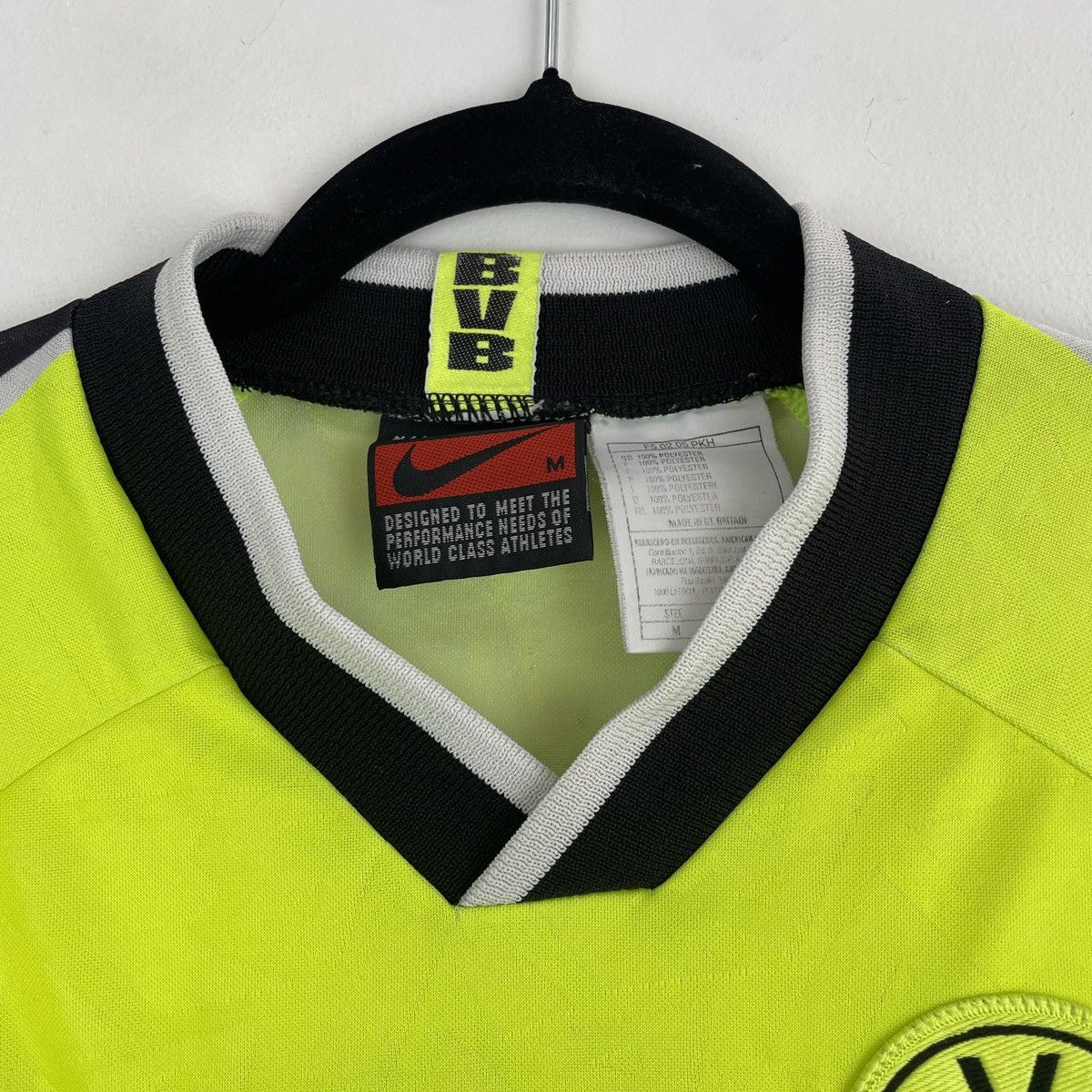 Nike Vintage Borussia Dortmund 1996/1997 Nike Home Jersey Shirt Size US M / EU 48-50 / 2 - 5 Thumbnail