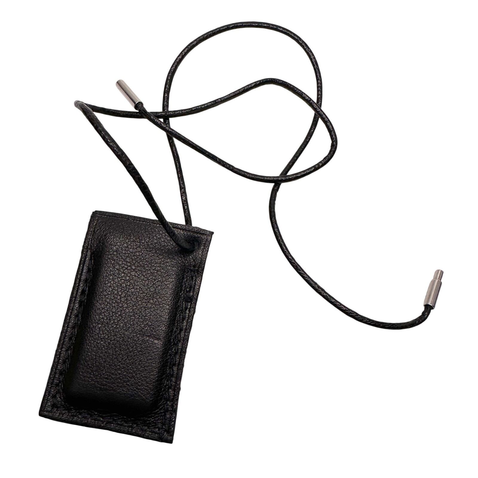 Hermes Hermes Leather Cord "AMOUR" (Top Only) Symbols Pendant Size ONE SIZE - 8 Thumbnail