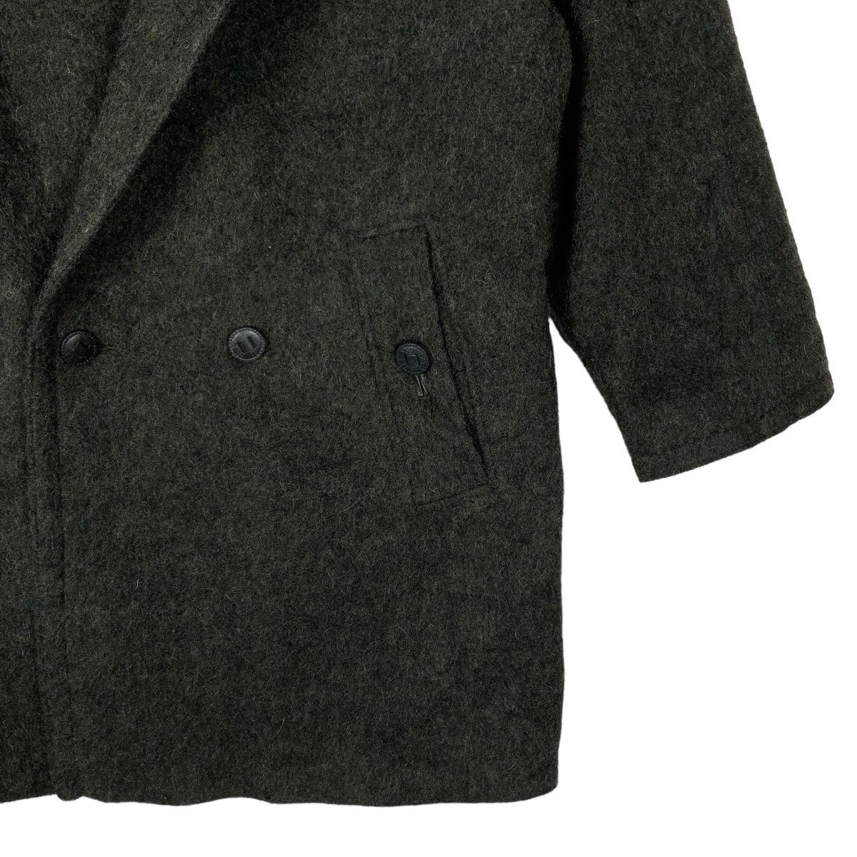 Japanese Brand 🔥90’s Vintage Wool Mohair Double Breast Jacket Steinbock Size US M / EU 48-50 / 2 - 4 Thumbnail
