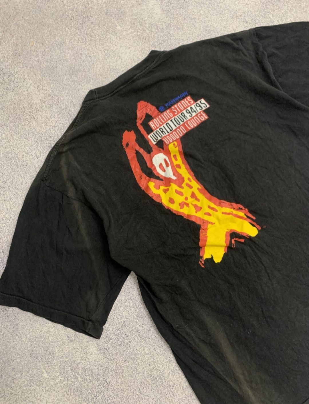Band Tees Vintage Rolling Stones 1995 Voodoo tour t-shirt Size US XL / EU 56 / 4 - 7 Thumbnail