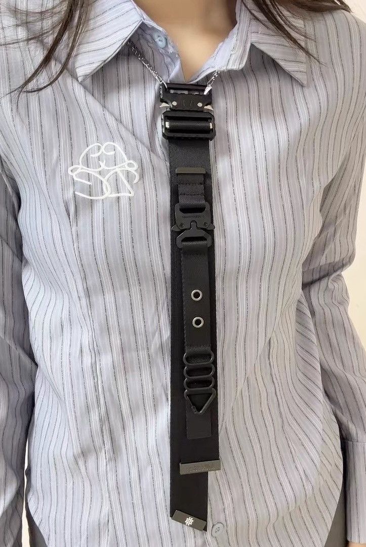 Japanese Brand × Jewelry × Vintage Streetwear grunge utility buckle tie necklace chain Size ONE SIZE - 1 Thumbnail
