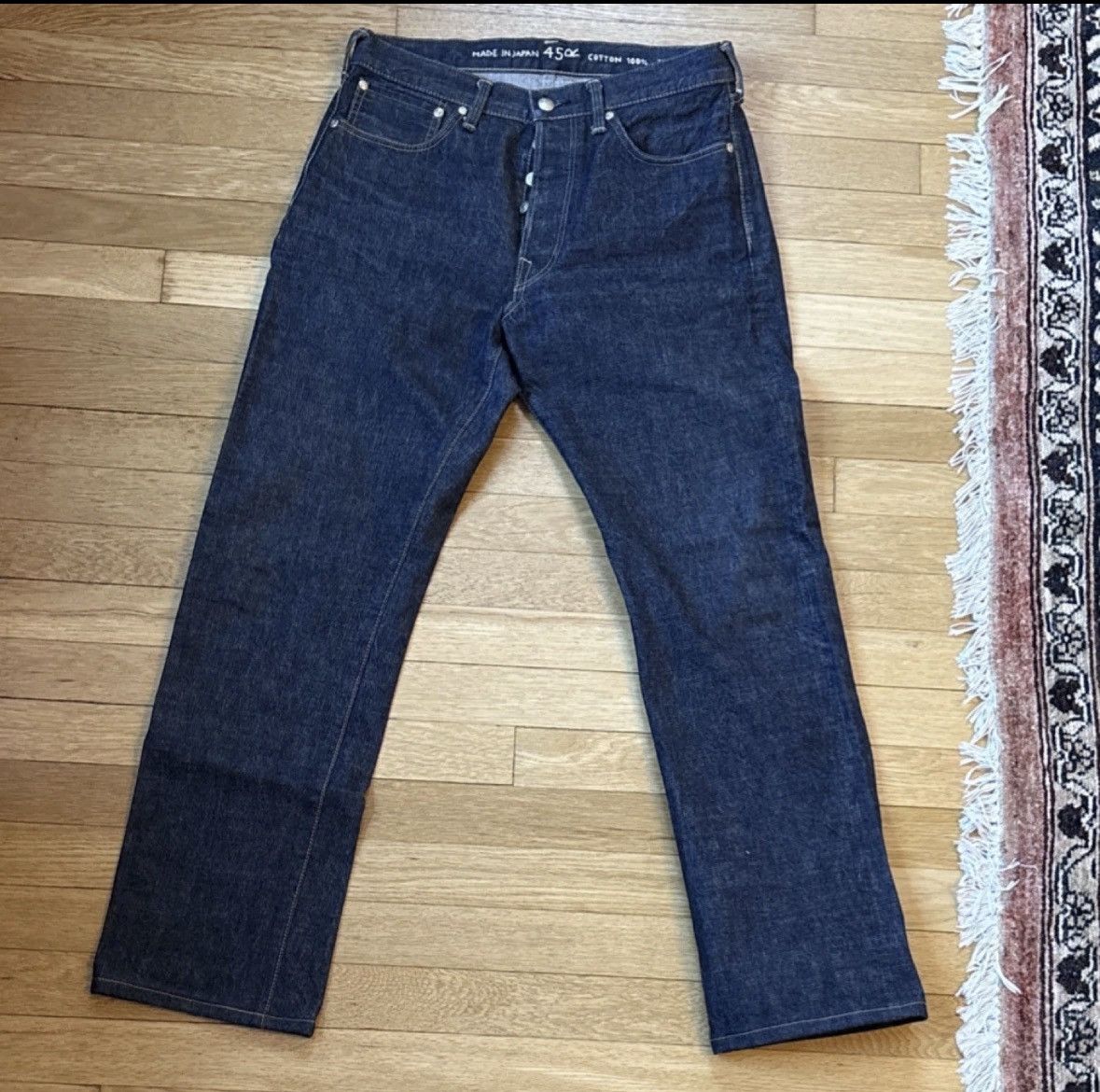 45rpm 45R 2019 Sorahiko Selvedge Denim Jeans Made In Japan Size US 30 / EU 46 - 1 Thumbnail