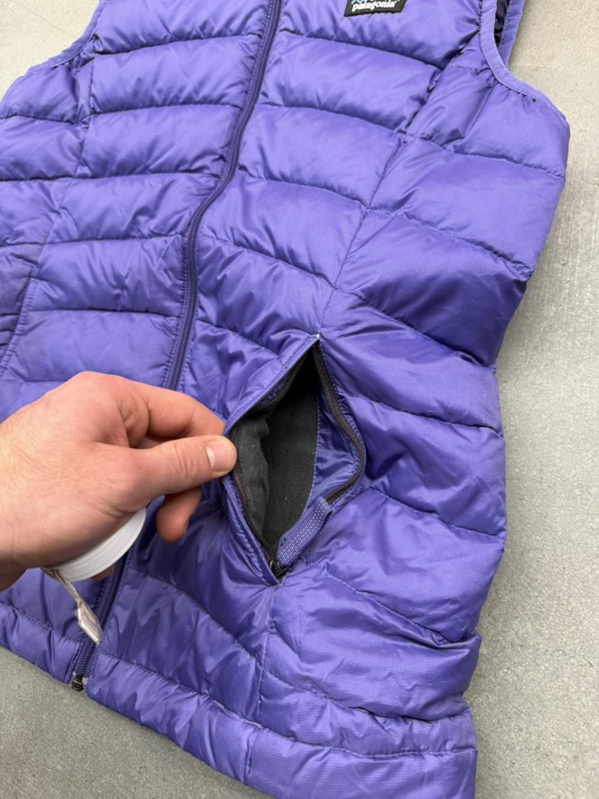 Patagonia Patagonia Girls Youth Large Puffer Down Vest Violet Purple Size L / US 10 / IT 46 - 5 Thumbnail