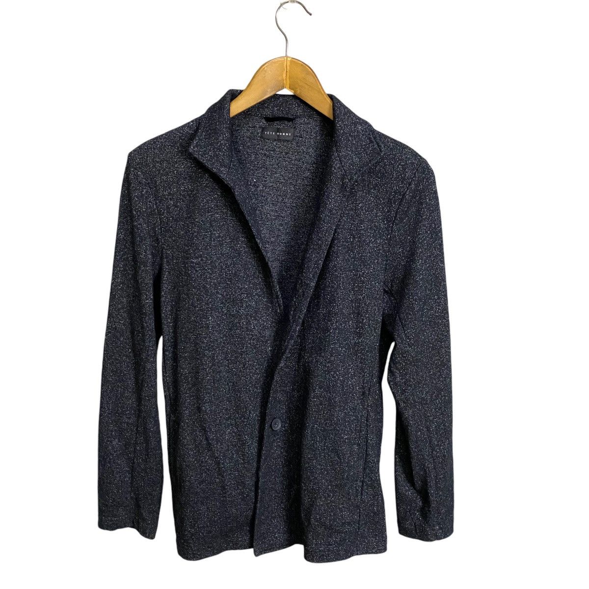 Issey Miyake × Japanese Brand × Tete Homme Tete Homme by issey miyake cotton cardigan Size US S / EU 44-46 / 1 - 1 Thumbnail