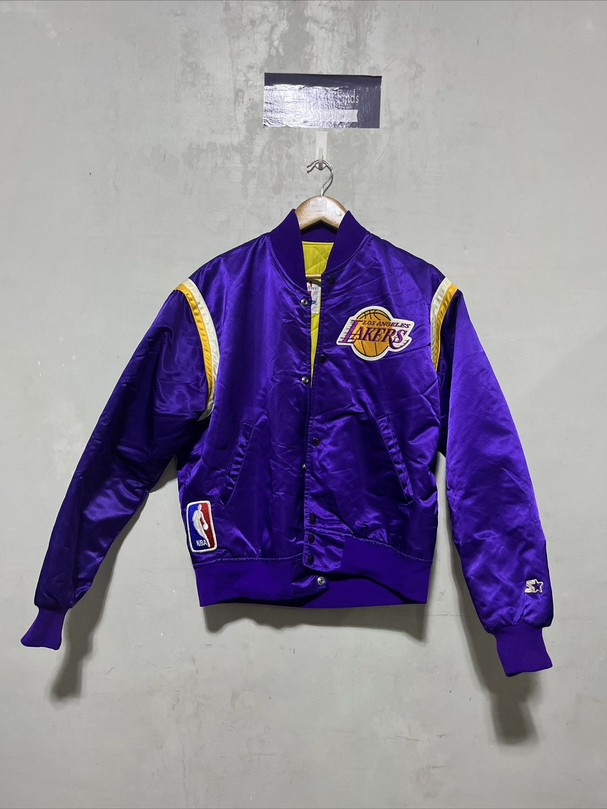 Starter Vintage Gen 1 Starter Varsity Jacket Lakers Size US M / EU 48-50 / 2 - 7 Thumbnail