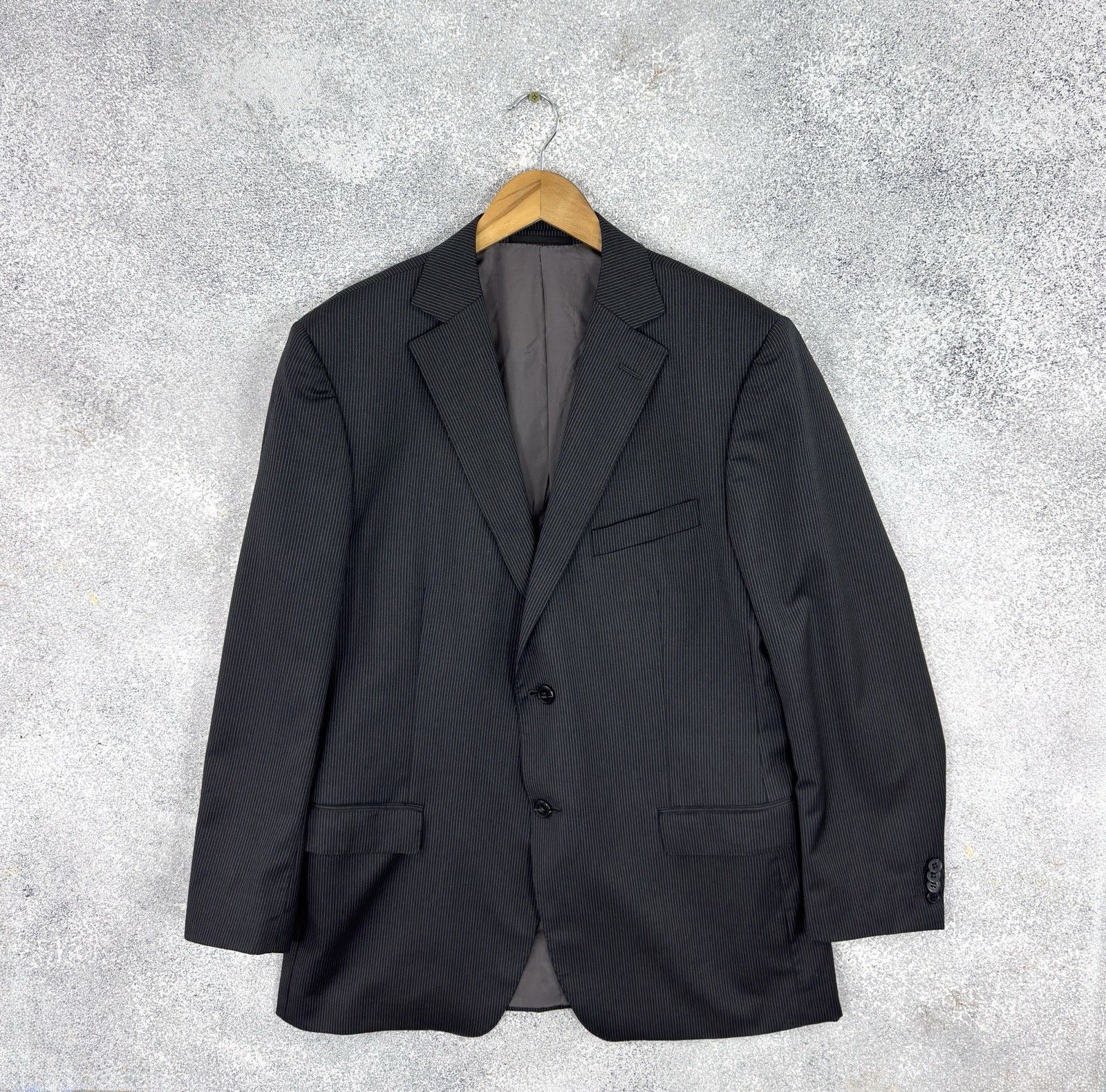 Ermenegildo Zegna Ermenegildo Zegna Wool Blazer Jacket Size IT 54R / US 44R Size 44R - 1 Thumbnail