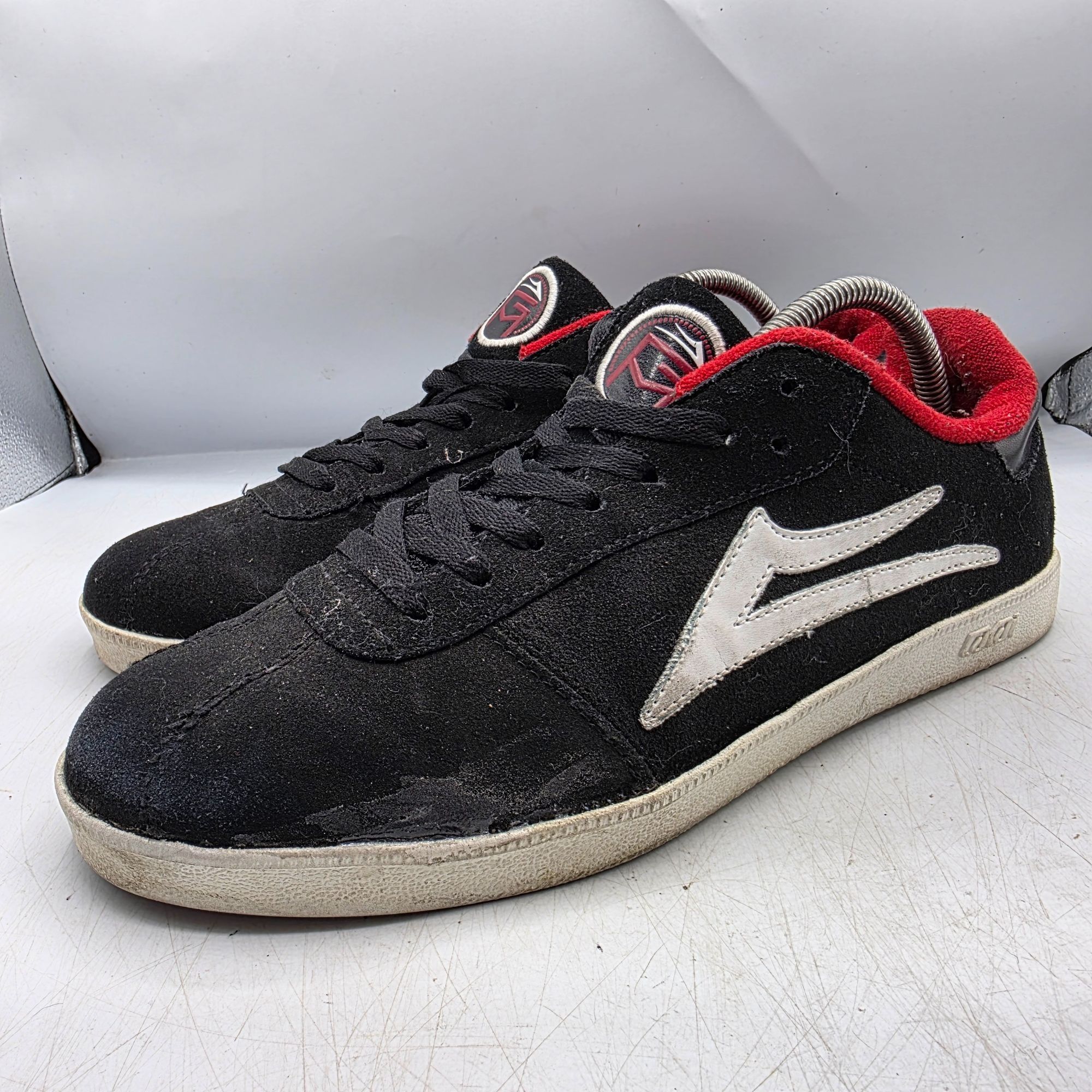 Lakai Lakai Guy XLK Mens Size 11 Black Red Sneaker Shoes Casual Wa Size US 11 / EU 44 - 3 Thumbnail