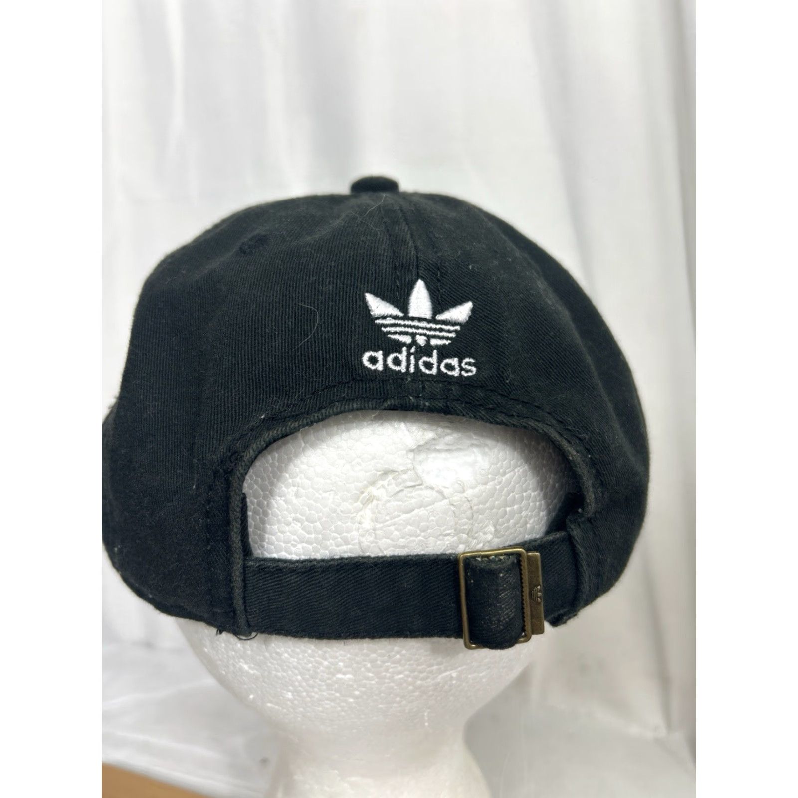 Adidas Adidas Baseball Cap Strapback Black White Adjustable Trefoil Mens One Size Cap Size ONE SIZE - 7 Thumbnail