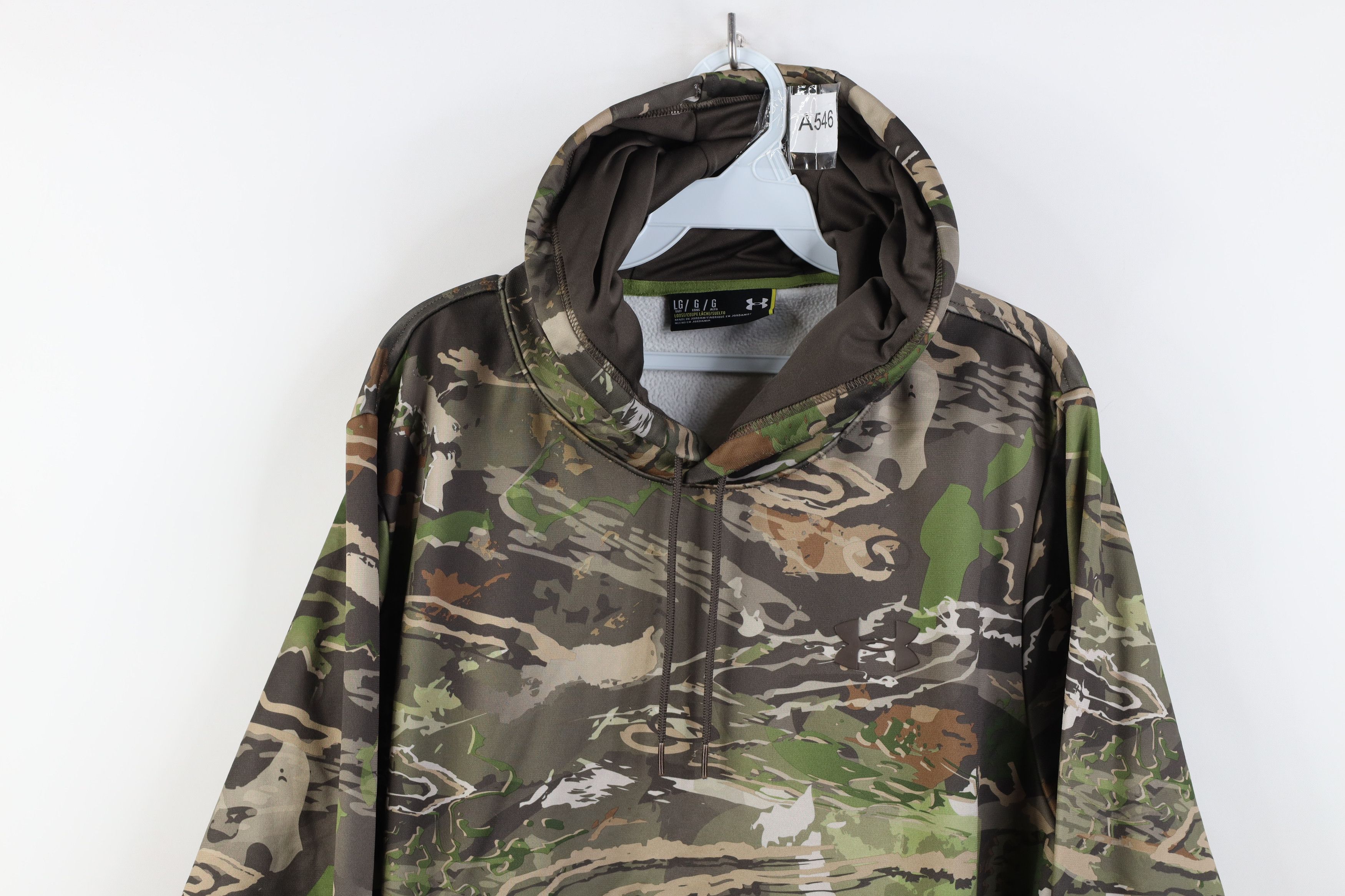 Under Armour Under Armour Loose Fit Camouflage Storm Hoodie Sweatshirt Size US L / EU 52-54 / 3 - 2 Thumbnail