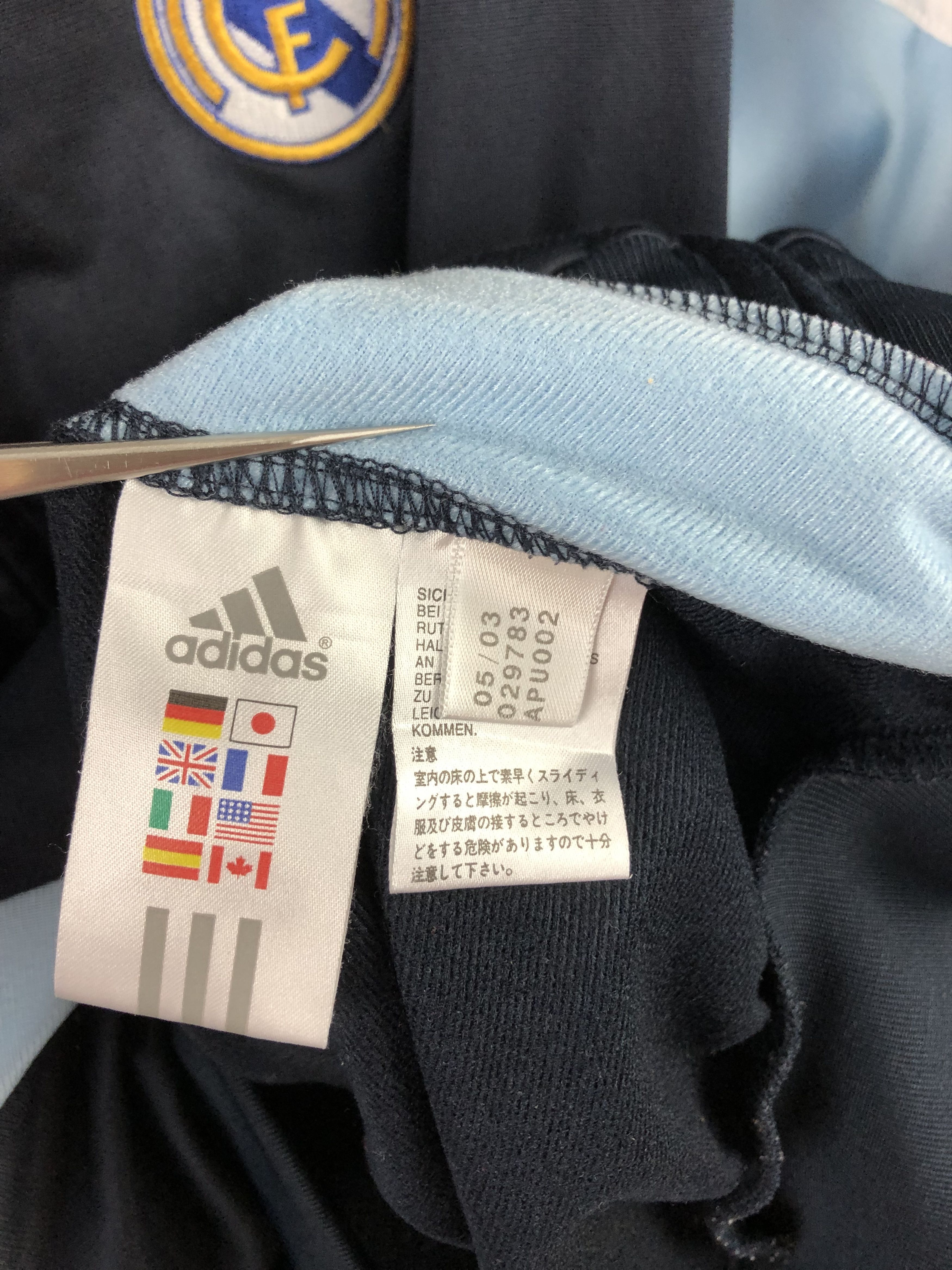 Adidas Vintage Adidas Real Madrid Football Jacket Soccer Track Top Size US M / EU 48-50 / 2 - 12 Thumbnail