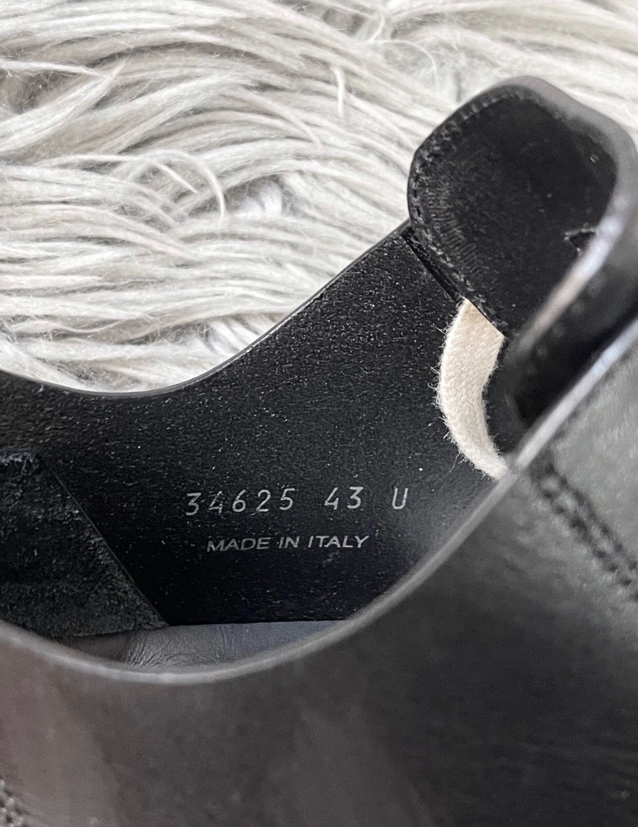 Rick Owens Rick owens Big Converse ro mainline cowhide black and white Size US 10 / EU 43 - 8 Thumbnail