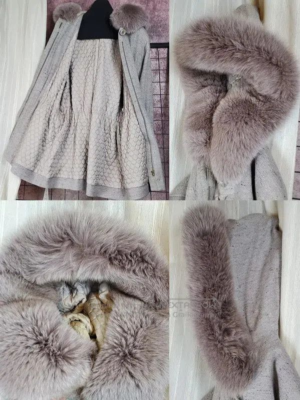 Dior Dior Lavender Wool-Blend Coat for Women . Size M / US 6-8 / IT 42-44 - 9 Thumbnail