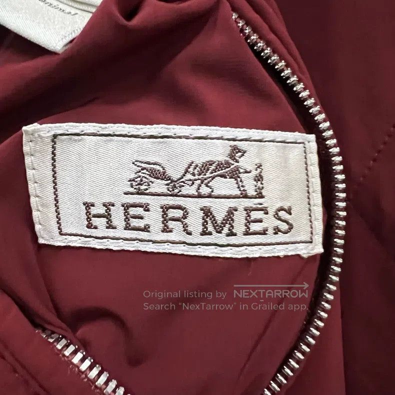 Hermes Hermes Contrast color two-sided hooded jacket Size US M / EU 48-50 / 2 - 7 Thumbnail