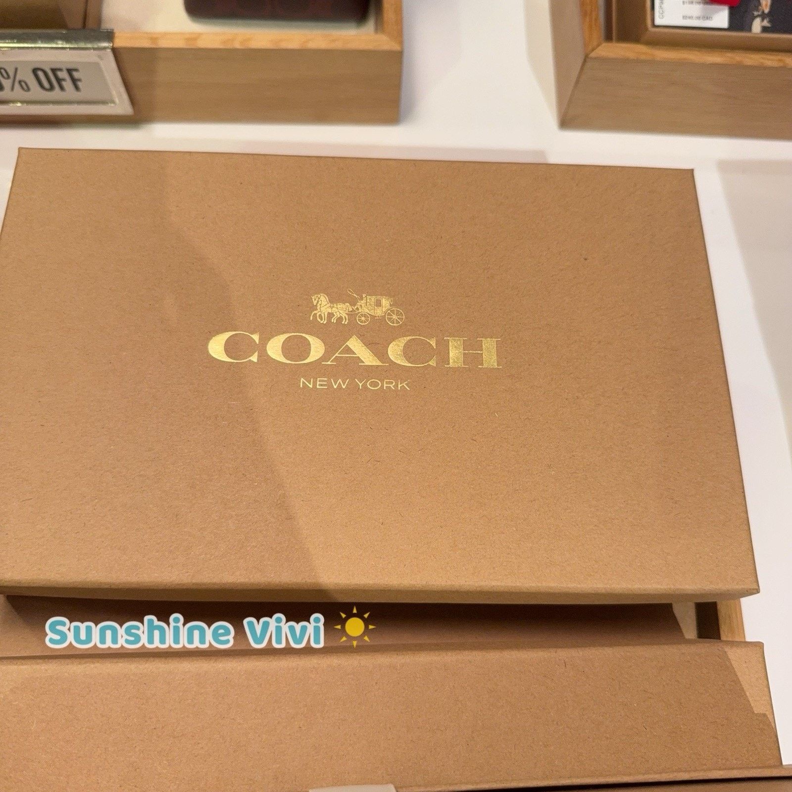 Coach NWT COACH CF464 Boxed Long Zip Around Wallet Leather Size ONE SIZE - 3 Thumbnail