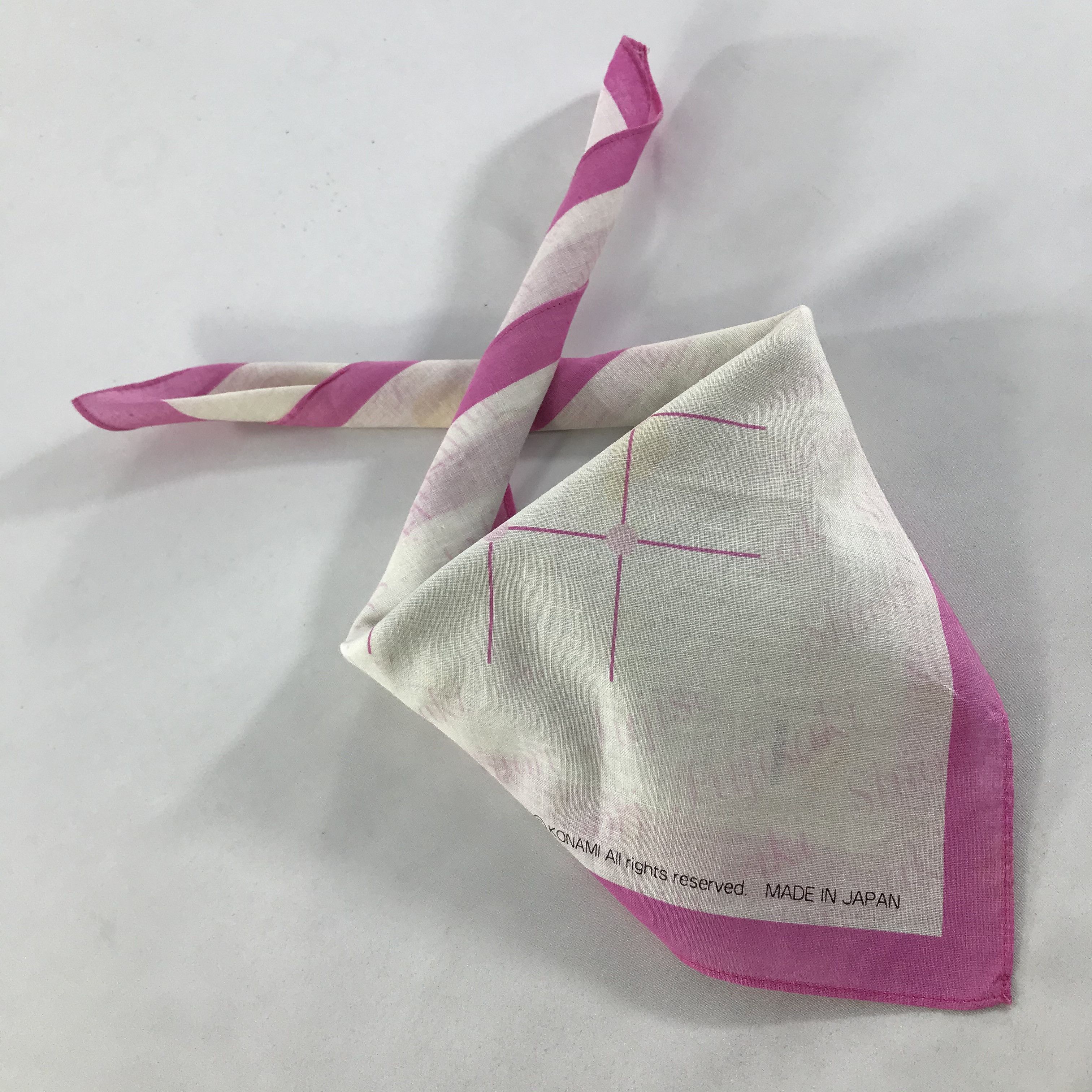 Anime × Japanese Brand × Vintage Tokimeki Anime Bandana / Handkerchief / Neckerchief - S1869 Size ONE SIZE - 6 Thumbnail