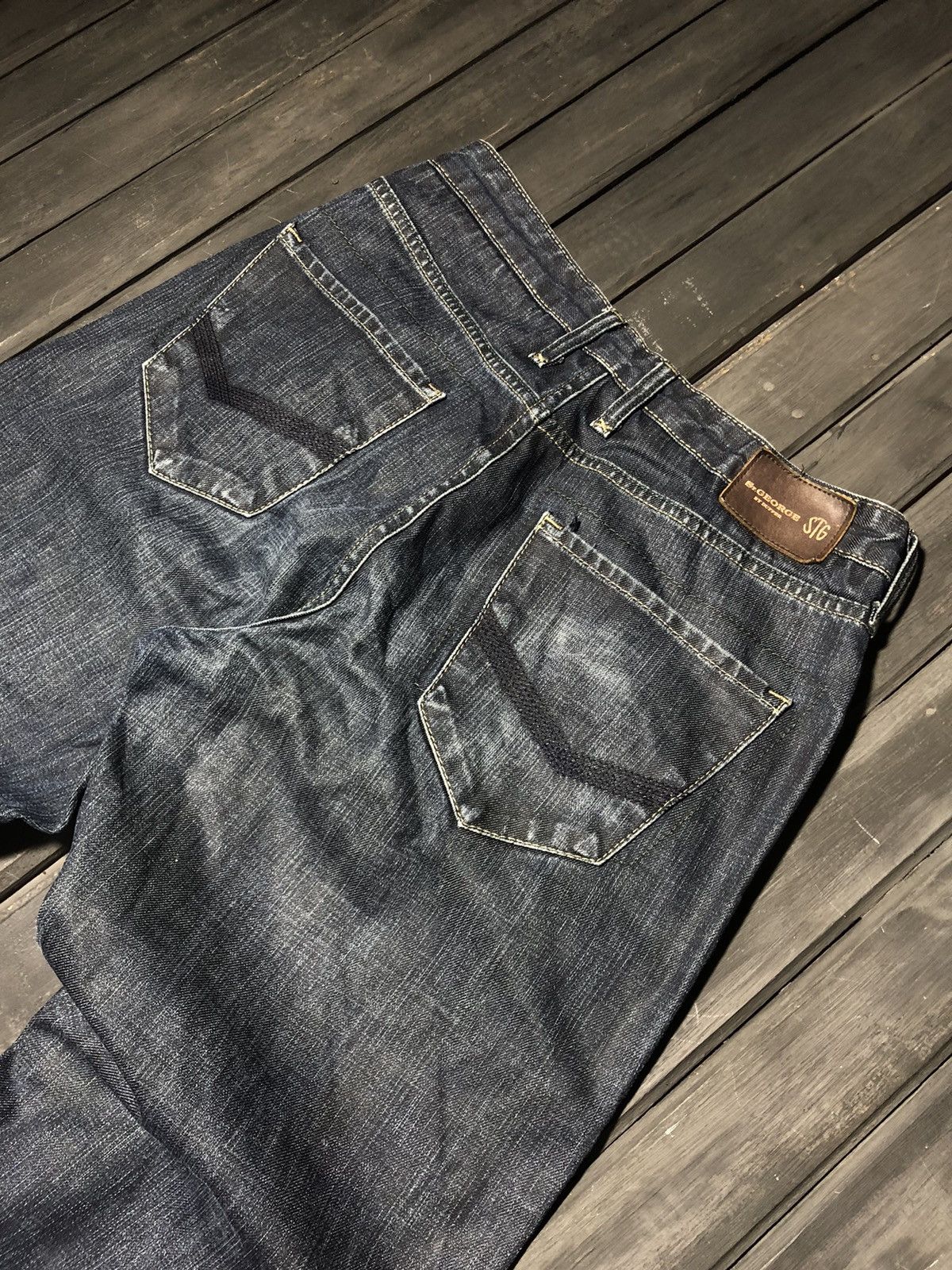 Hysteric Glamour VINTAGE 💥HYSTERIC GLAMOUR RICK OWENS STYLE BAGGY JEANS 90S Size US 32 / EU 48 - 3 Thumbnail