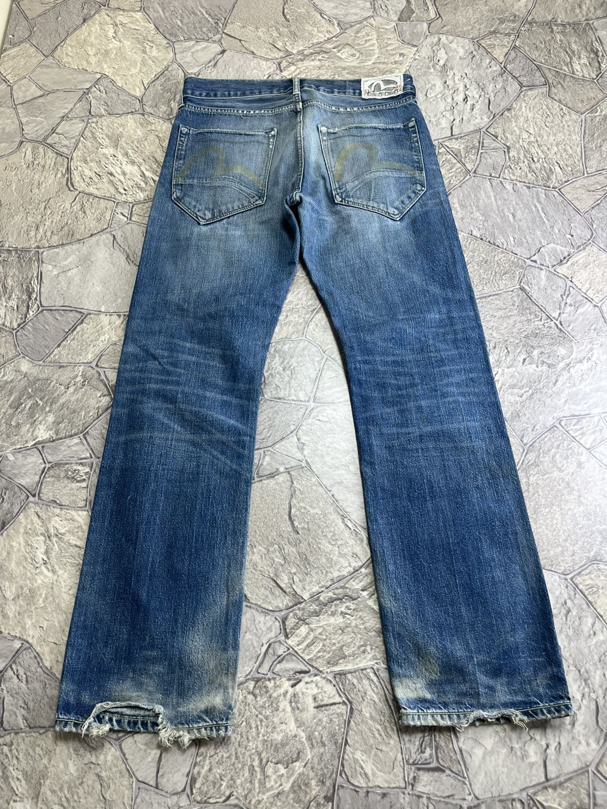 Evisu EVISU Puma embroidered jeans blue Size US 32 / EU 48 - 1 Thumbnail