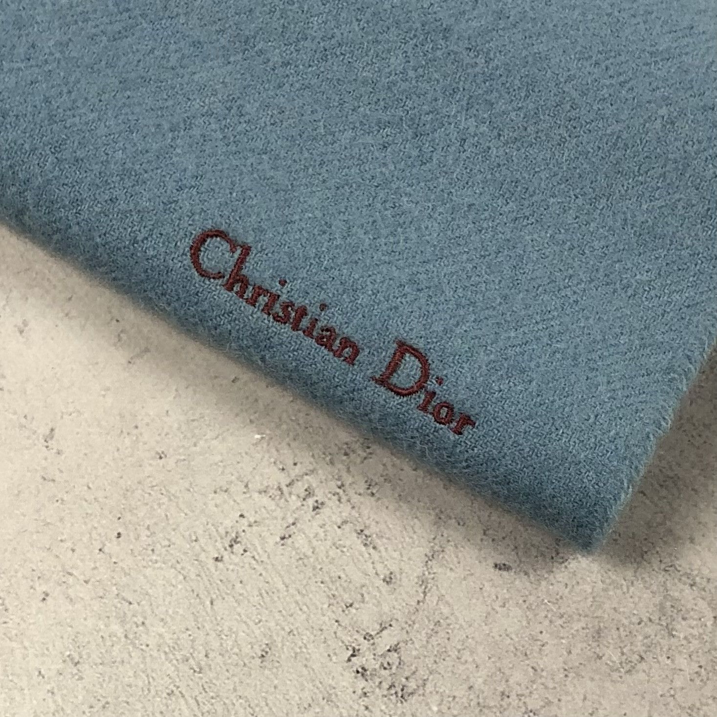 Christian Dior Monsieur 90s Christian Dior Monsieur Lambswool Scarf Size ONE SIZE - 2 Thumbnail