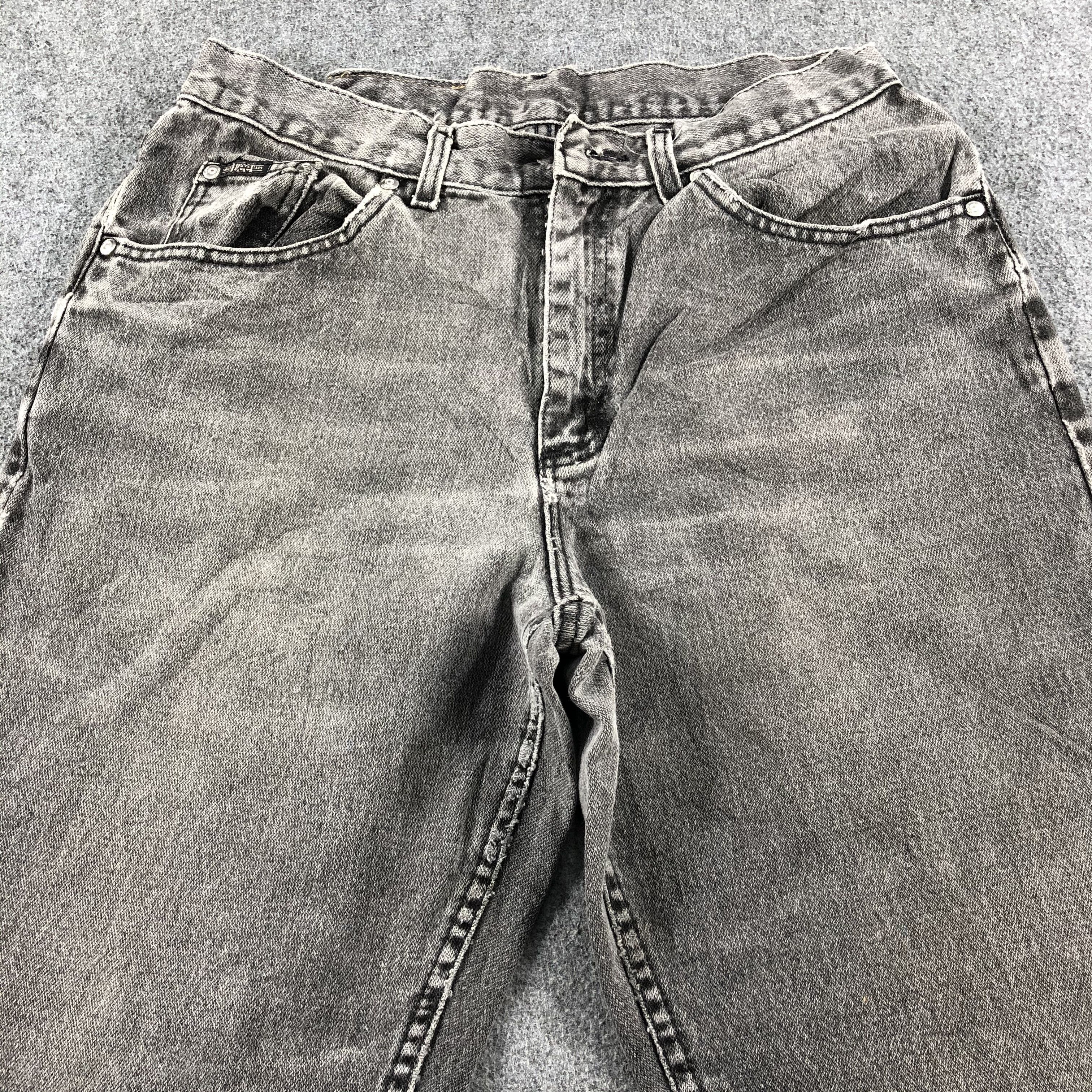 Lee Vintage Faded Black Lee Jeans-J2451 Size US 31 - 3 Thumbnail